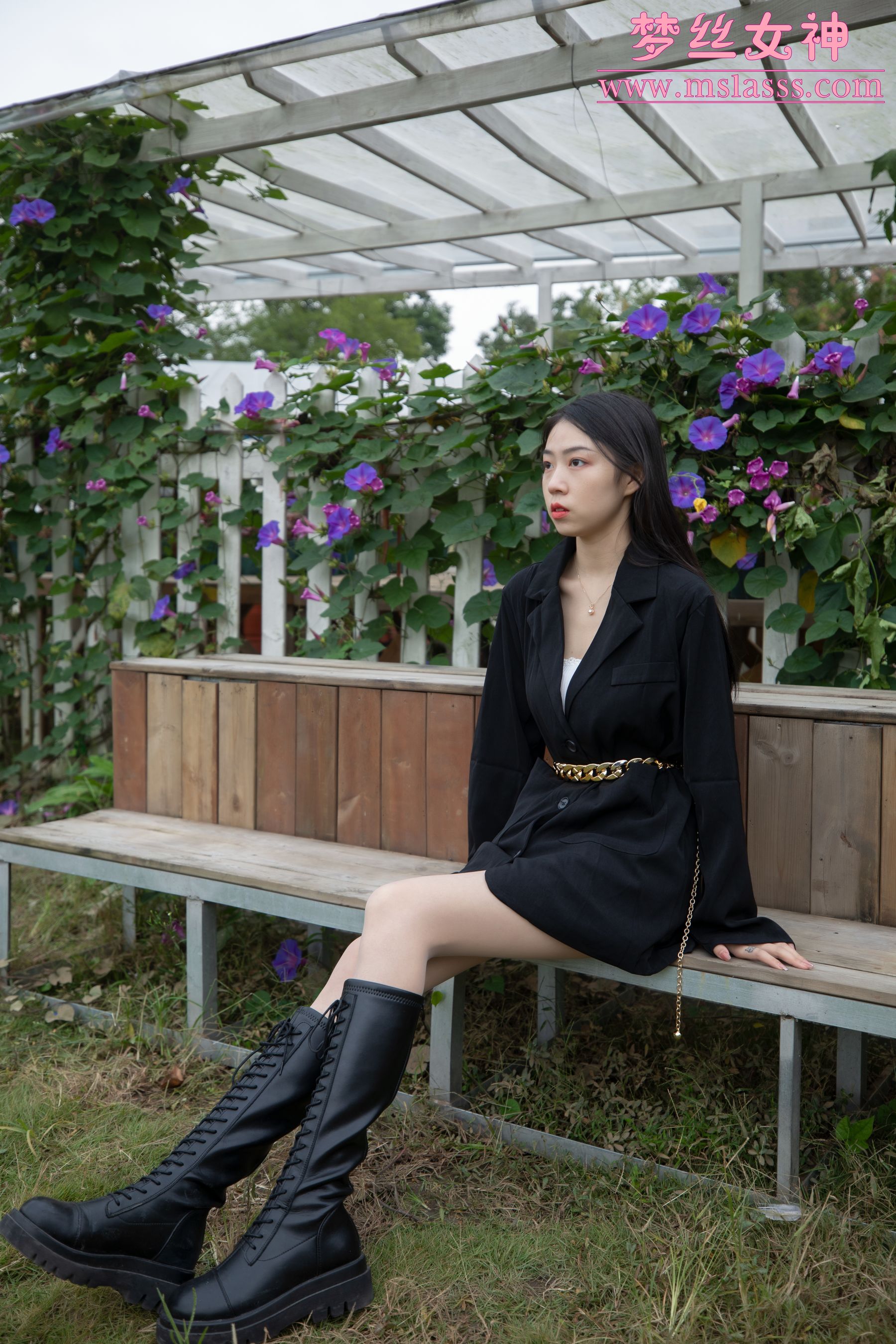 [梦丝女神MSLASS] 娜贝儿 新模超细腿