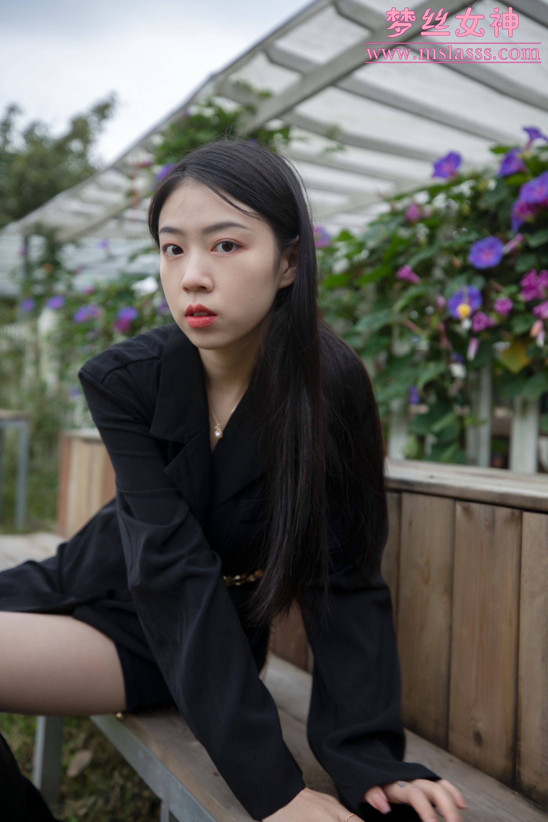 [梦丝女神MSLASS] 娜贝儿 新模超细腿
