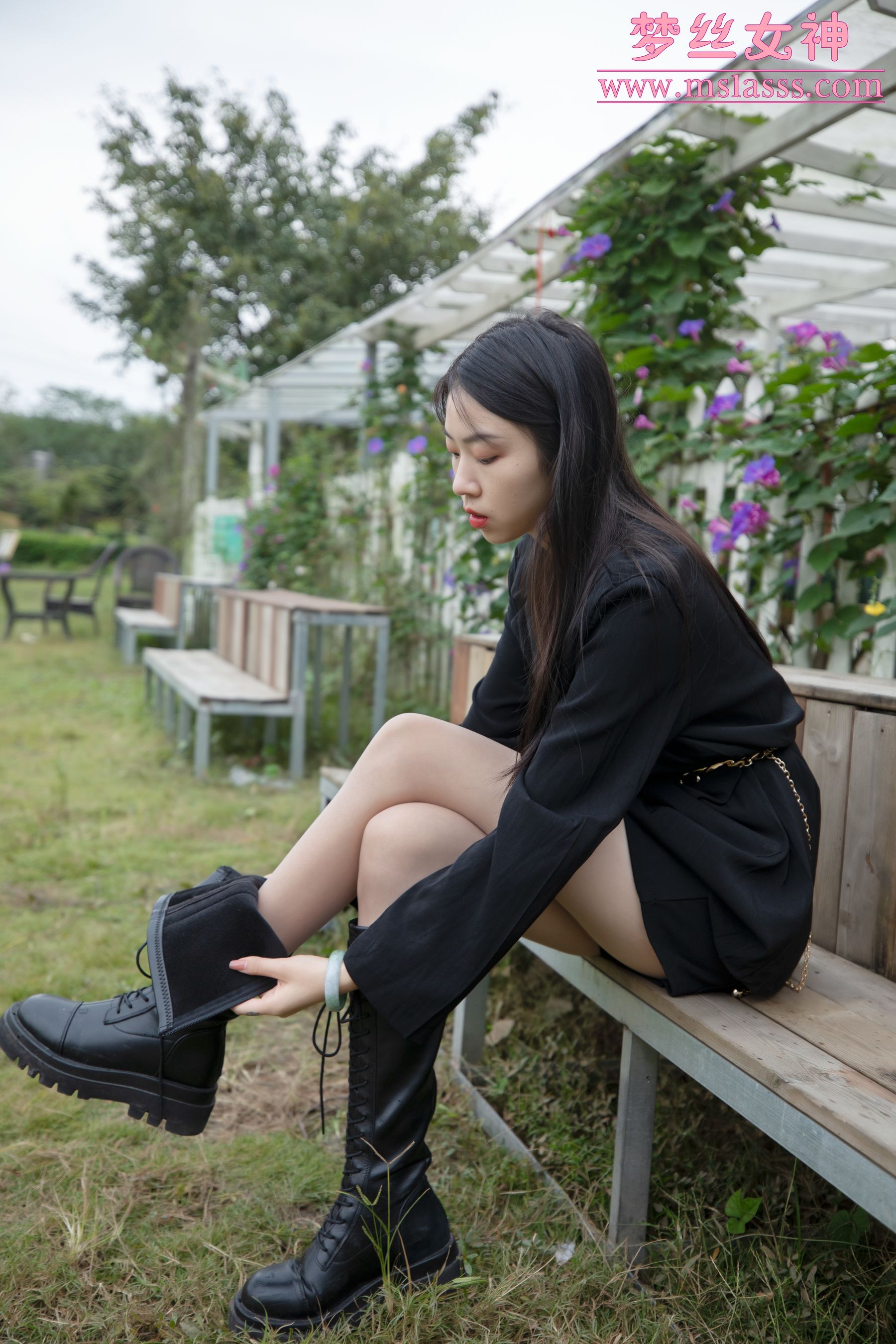 [梦丝女神MSLASS] 娜贝儿 新模超细腿