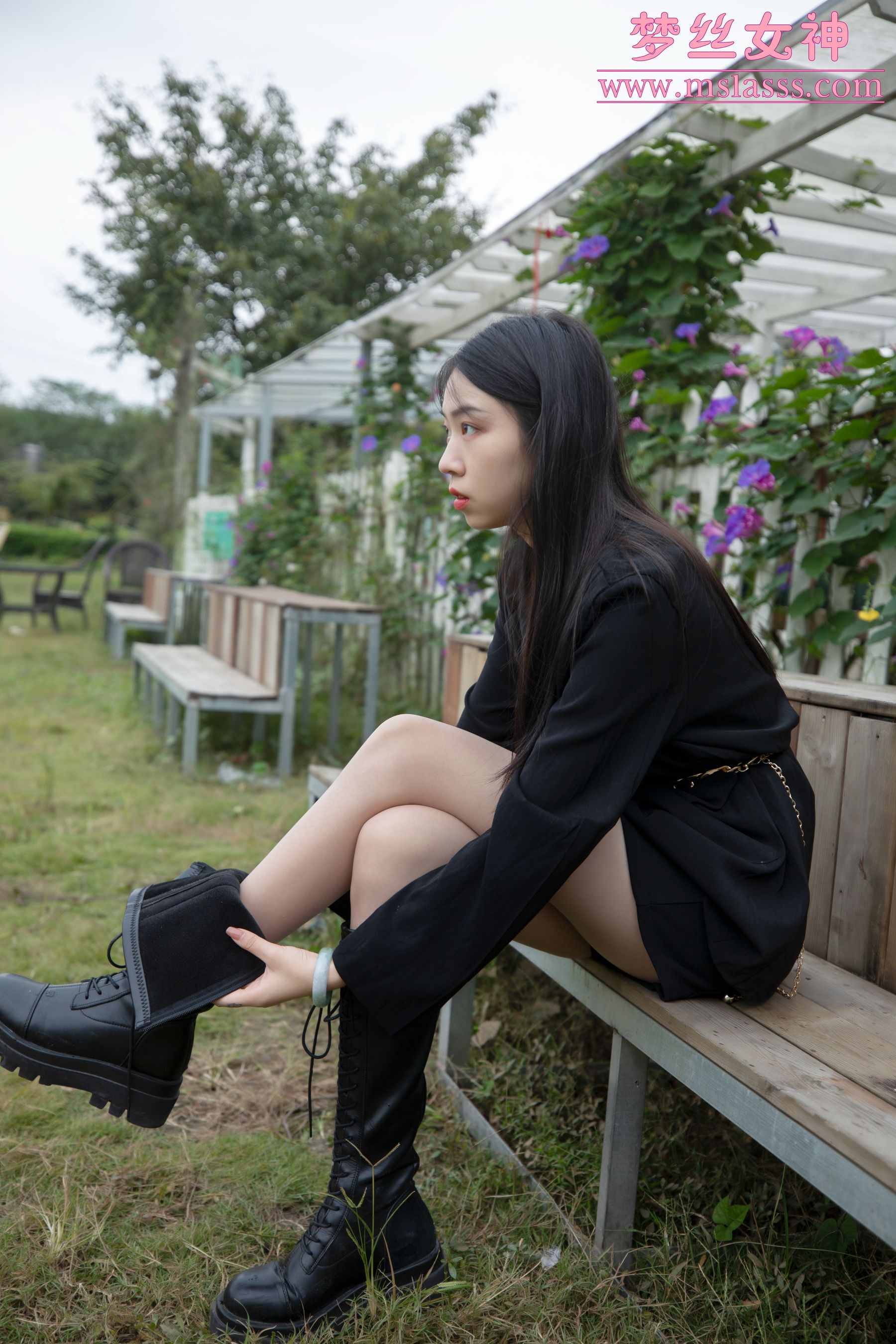 [梦丝女神MSLASS] 娜贝儿 新模超细腿