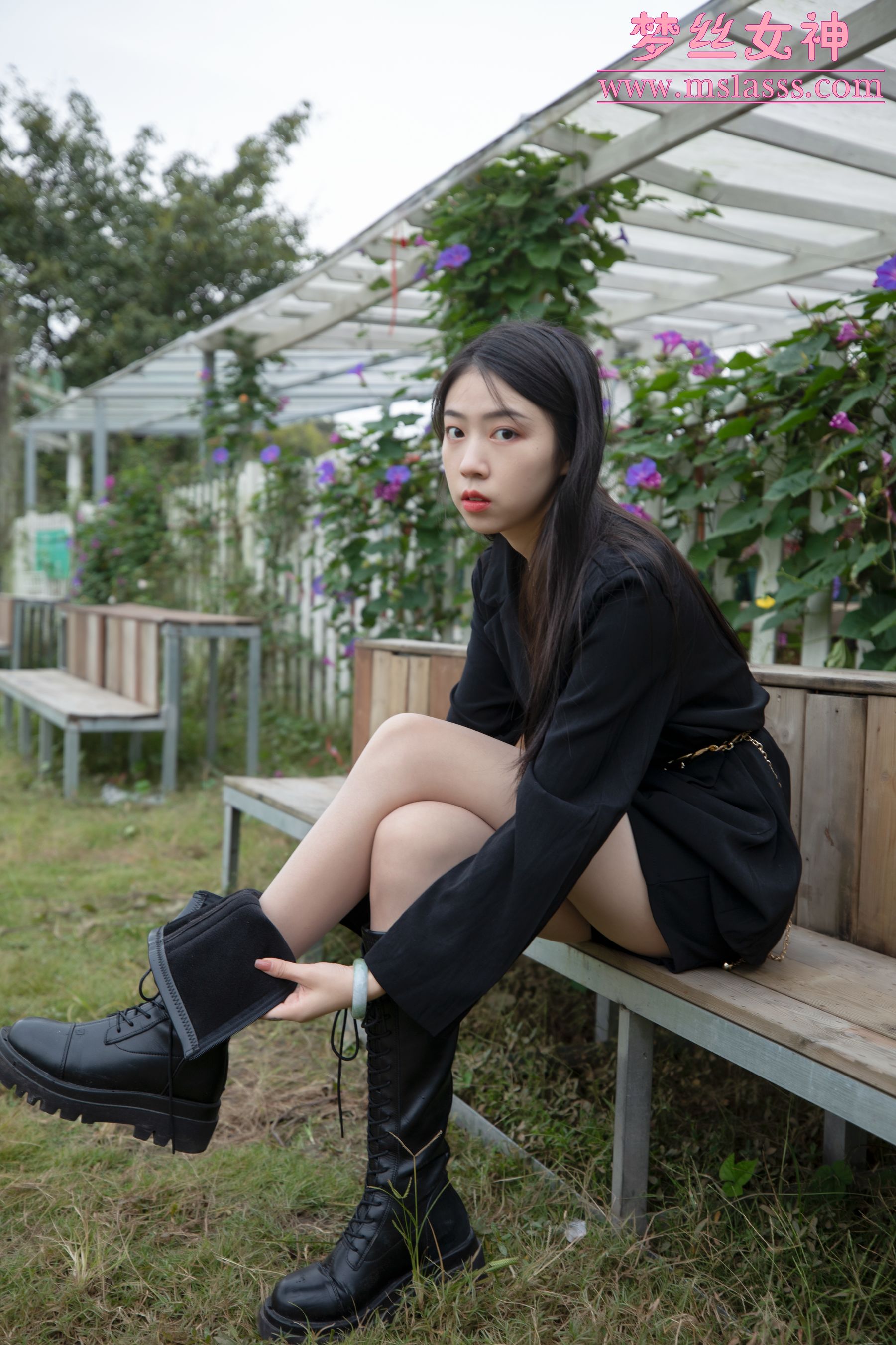 [梦丝女神MSLASS] 娜贝儿 新模超细腿
