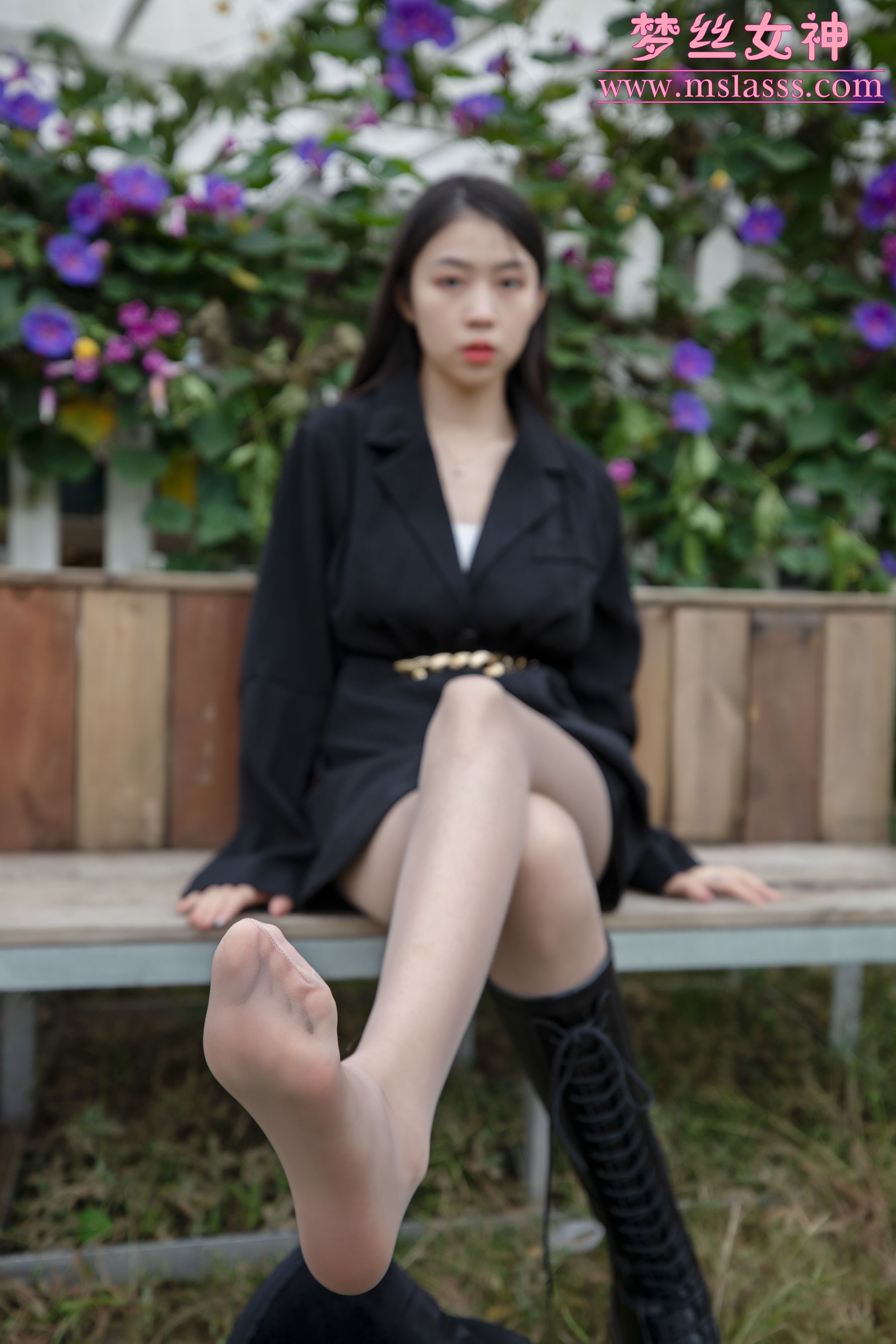 [梦丝女神MSLASS] 娜贝儿 新模超细腿