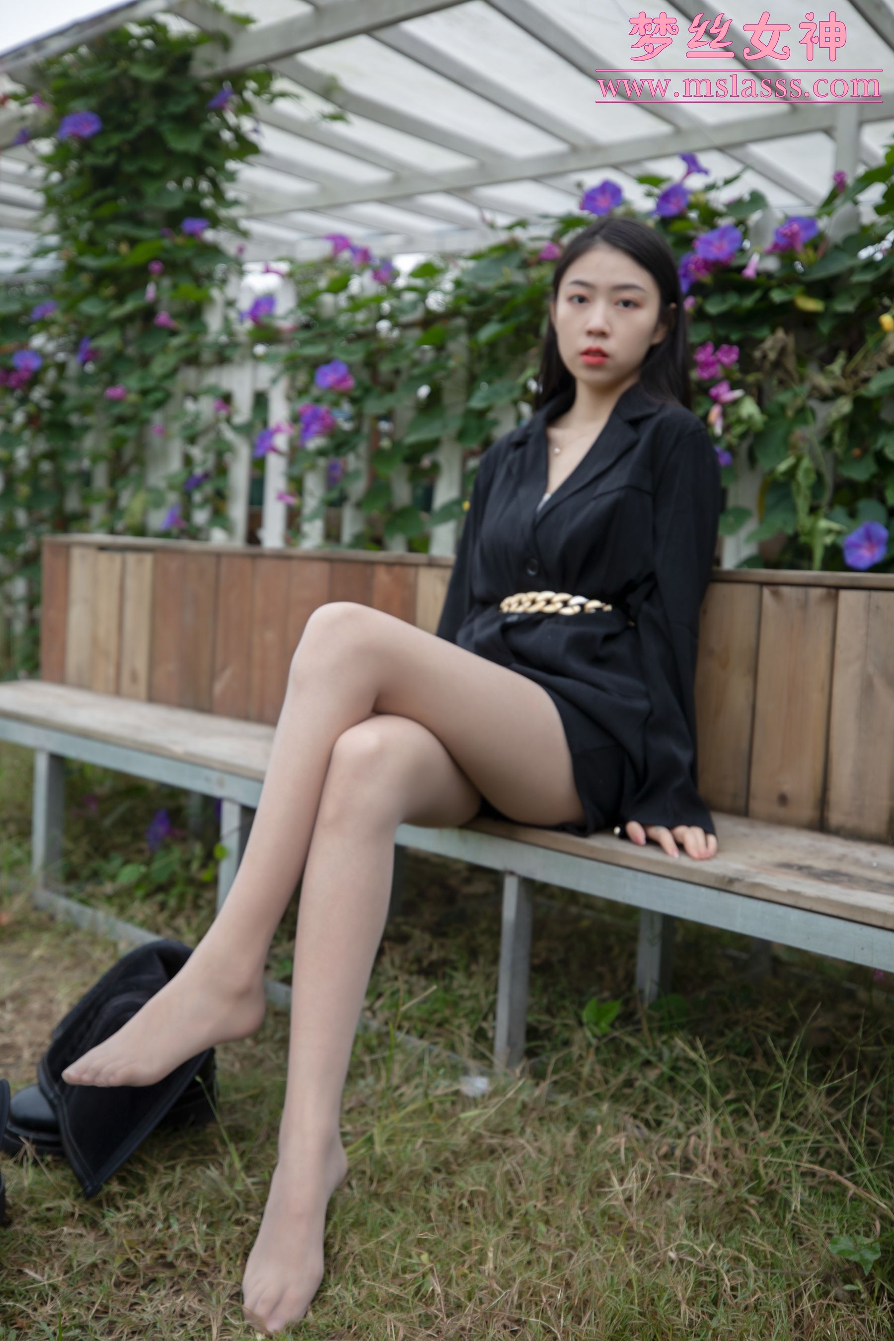 [梦丝女神MSLASS] 娜贝儿 新模超细腿
