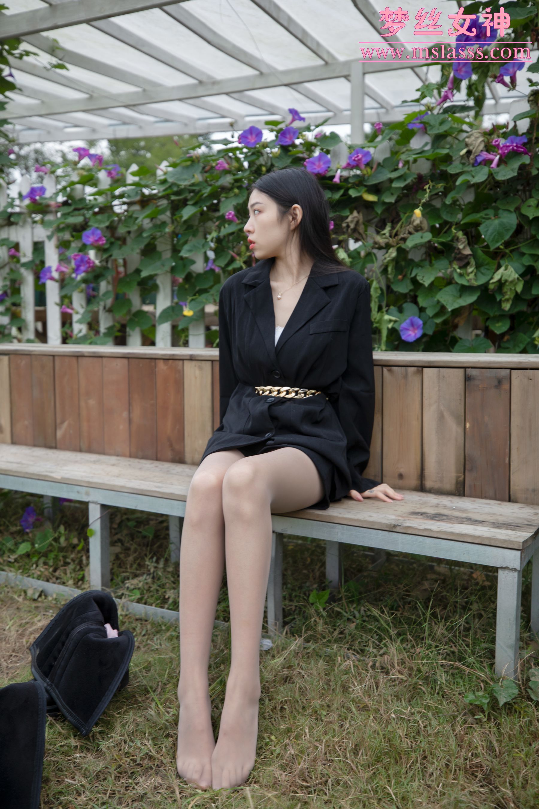 [梦丝女神MSLASS] 娜贝儿 新模超细腿