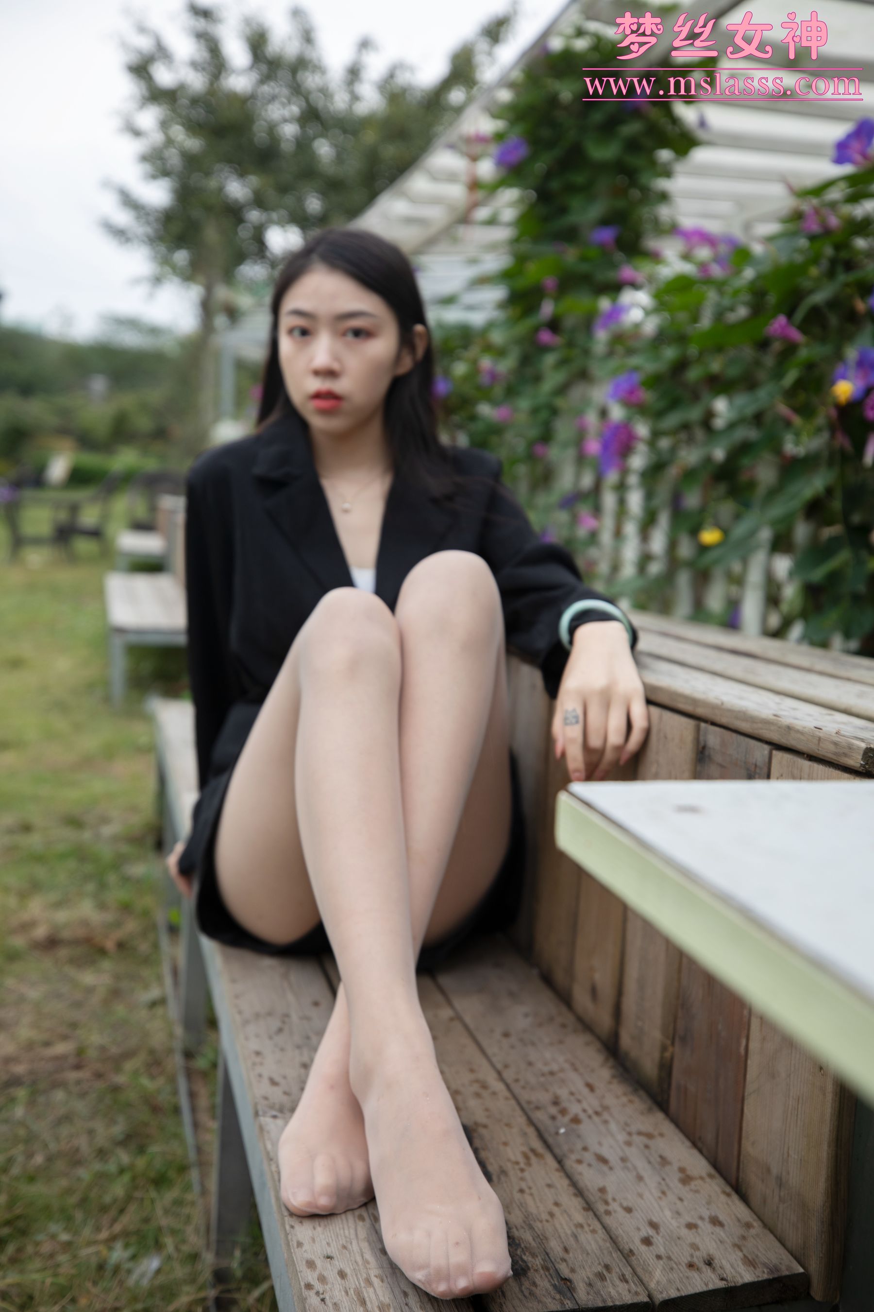 [梦丝女神MSLASS] 娜贝儿 新模超细腿