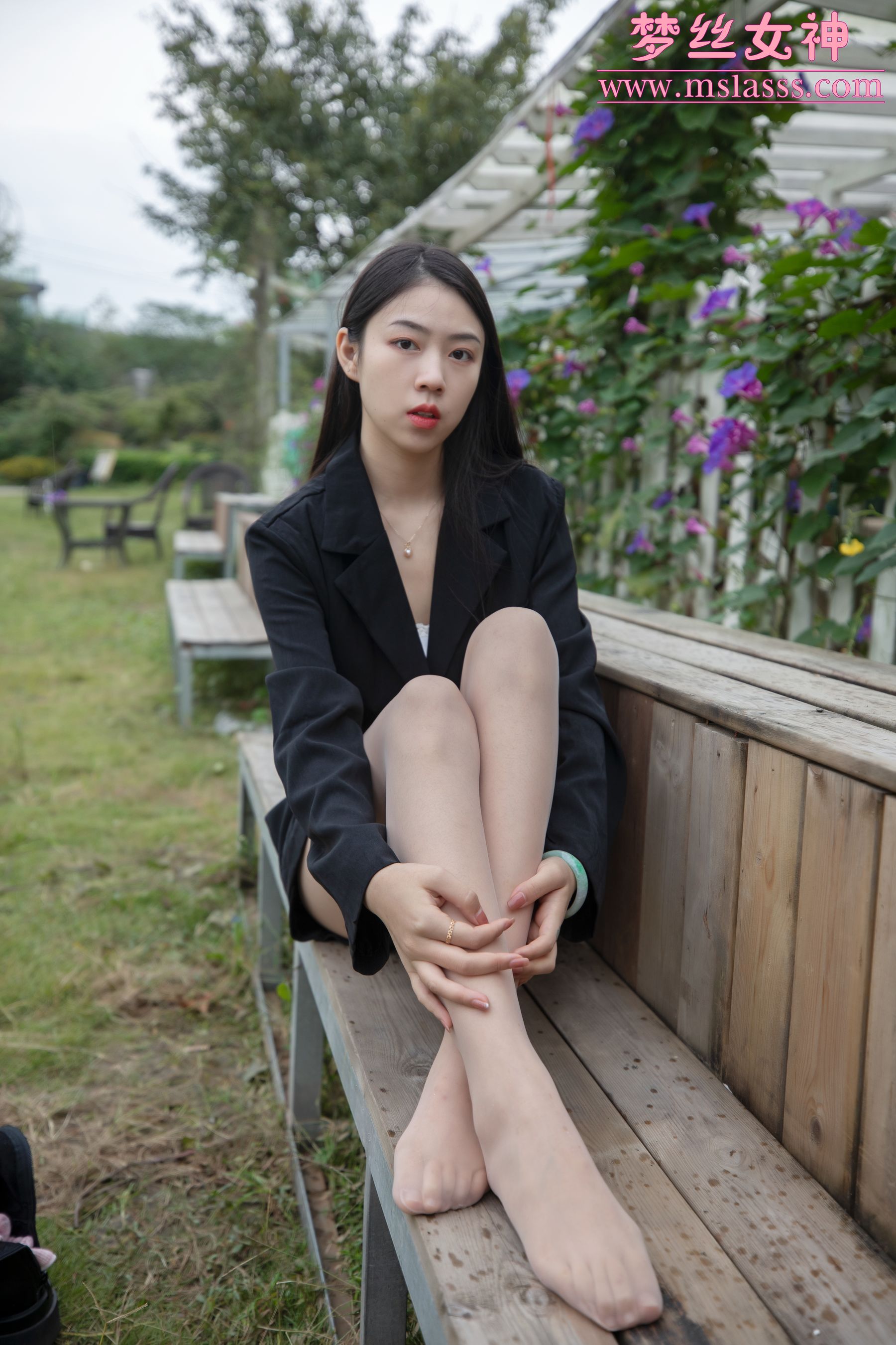[梦丝女神MSLASS] 娜贝儿 新模超细腿