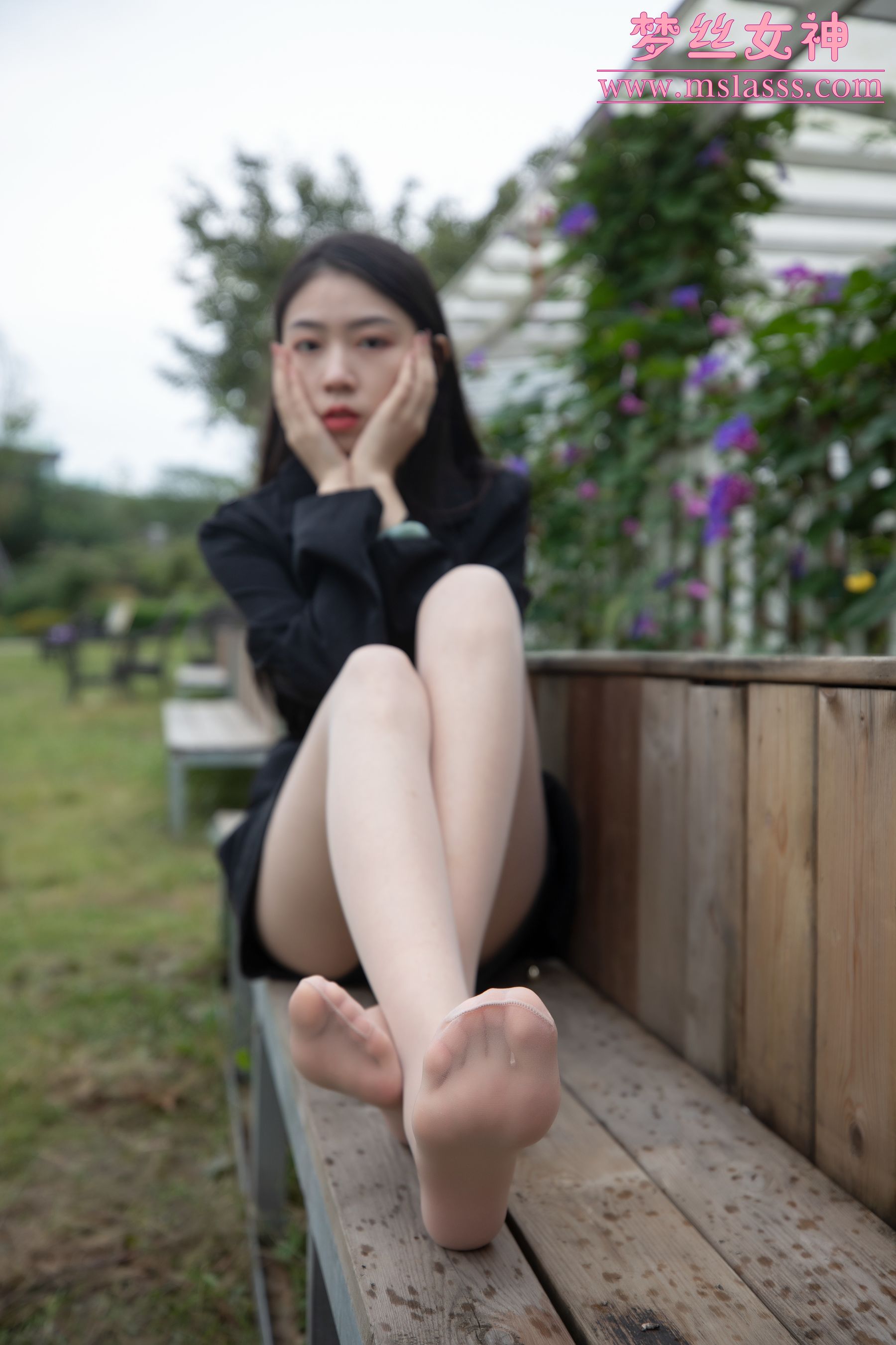 [梦丝女神MSLASS] 娜贝儿 新模超细腿