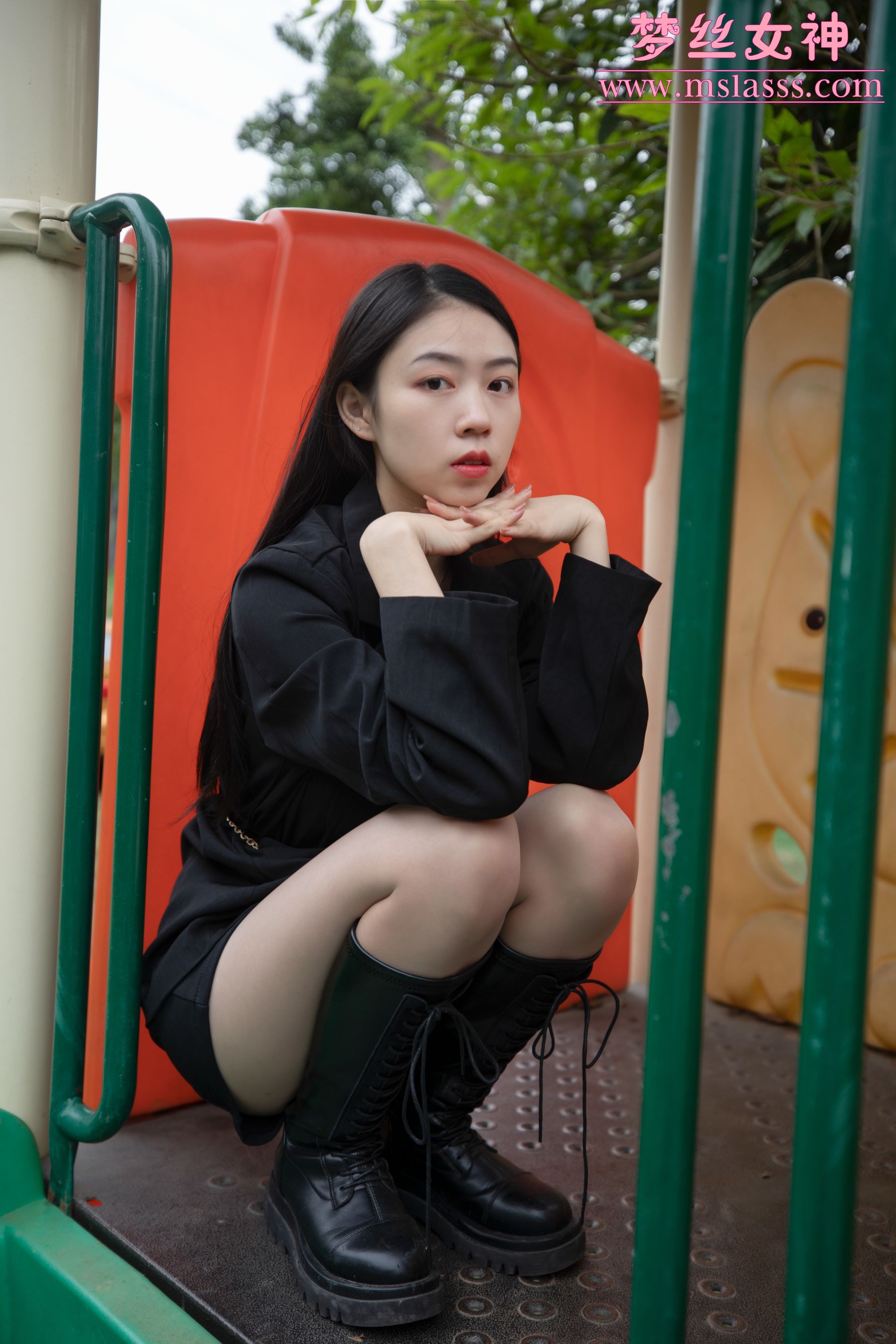 [梦丝女神MSLASS] 娜贝儿 新模超细腿
