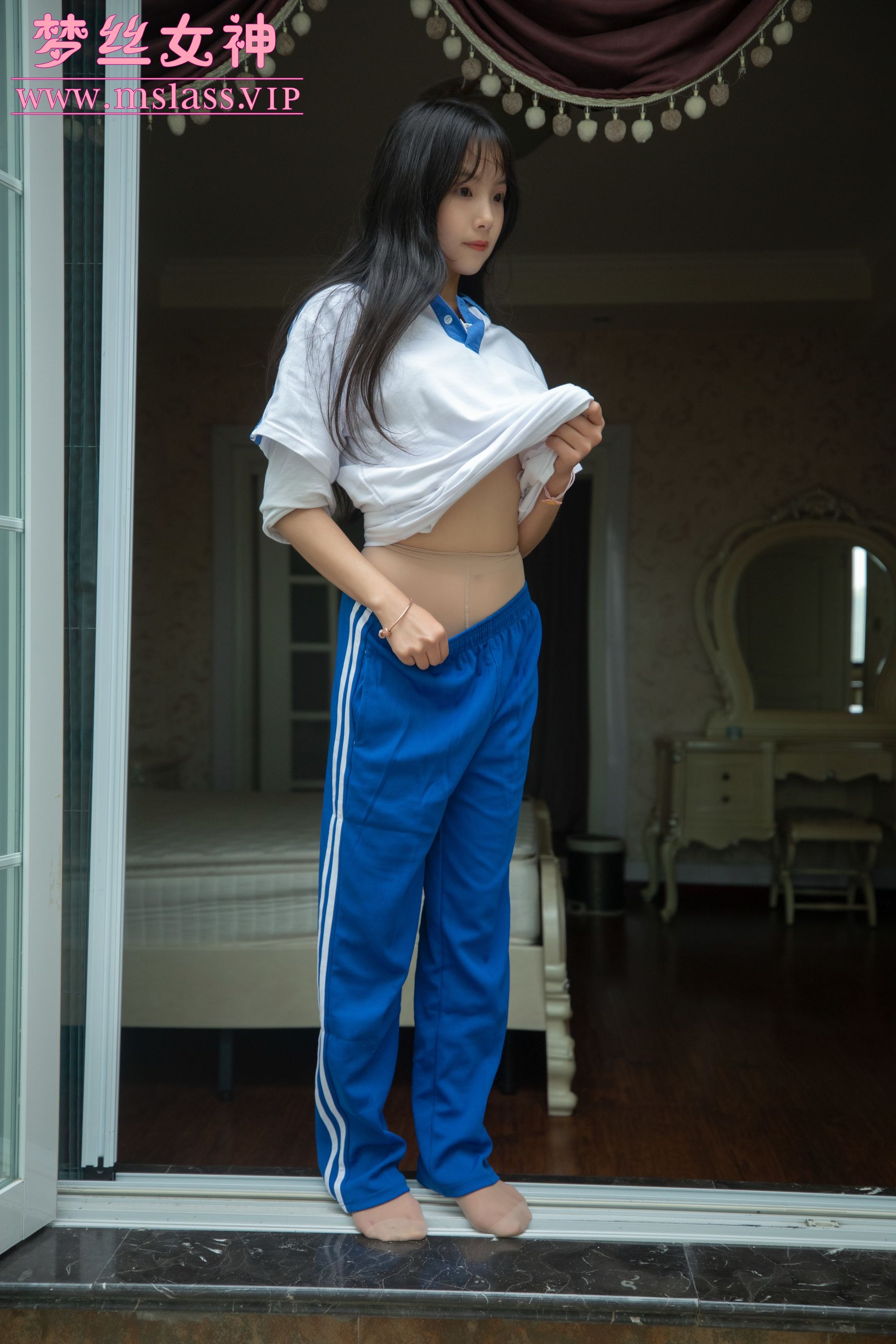 [梦丝女神MSLASS] 灵唯 蓝色校服(全)
