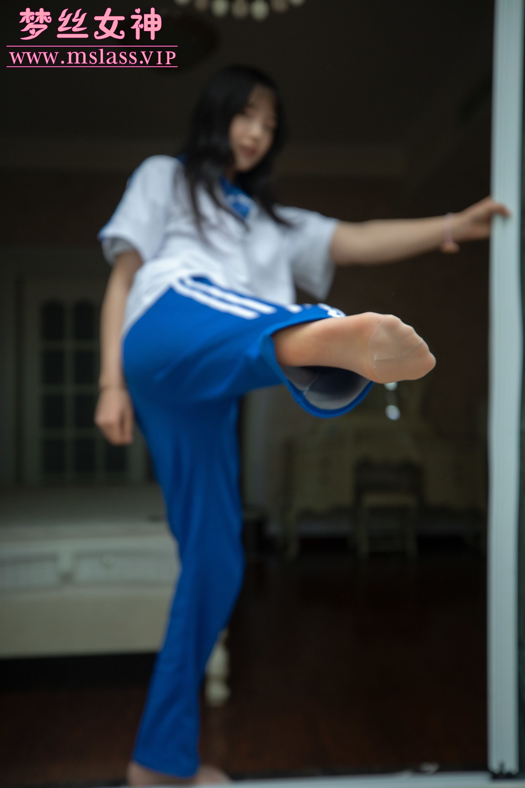 [梦丝女神MSLASS] 灵唯 蓝色校服(全)