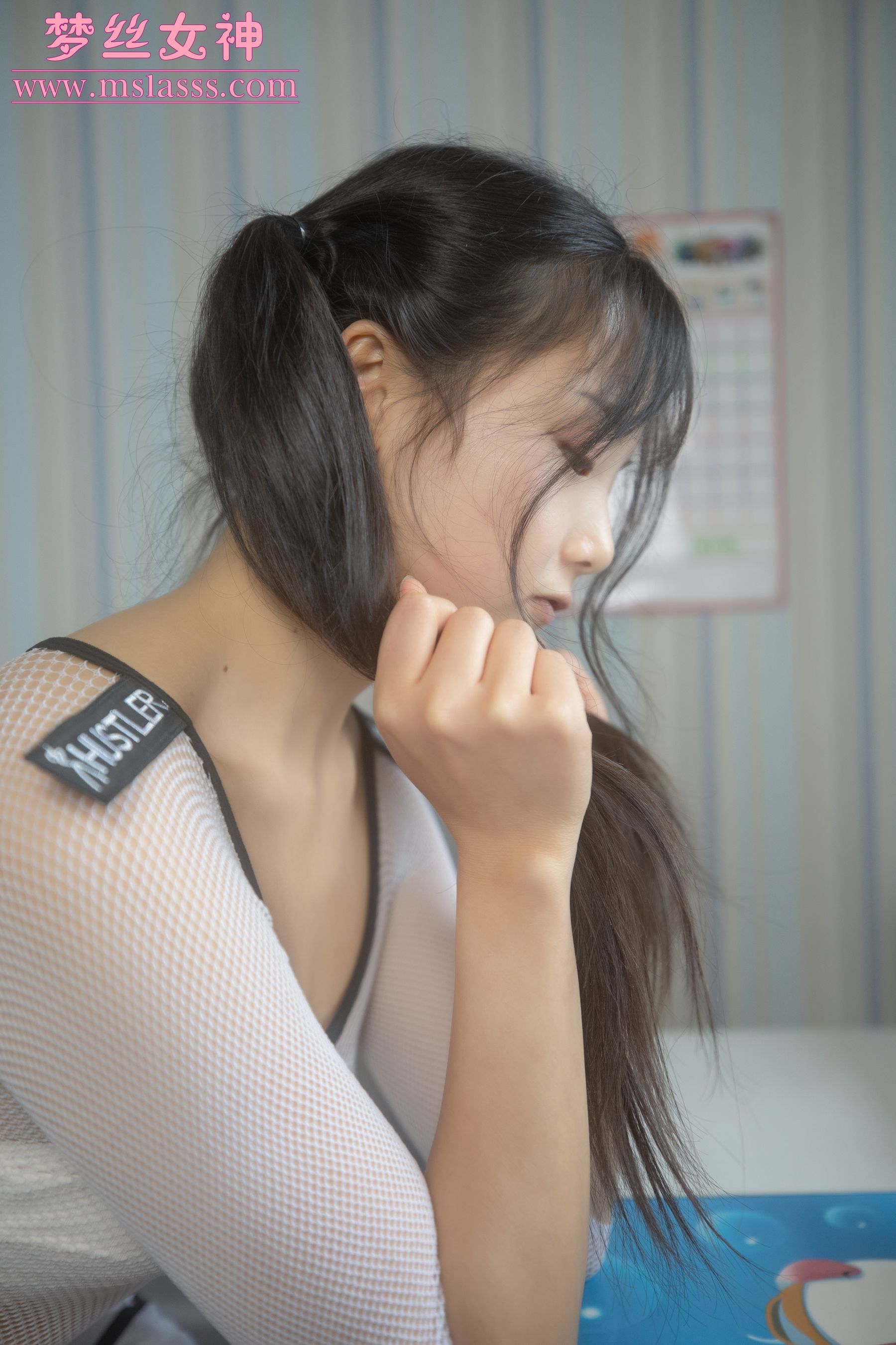 [梦丝女神MSLASS] 灵唯 马尾