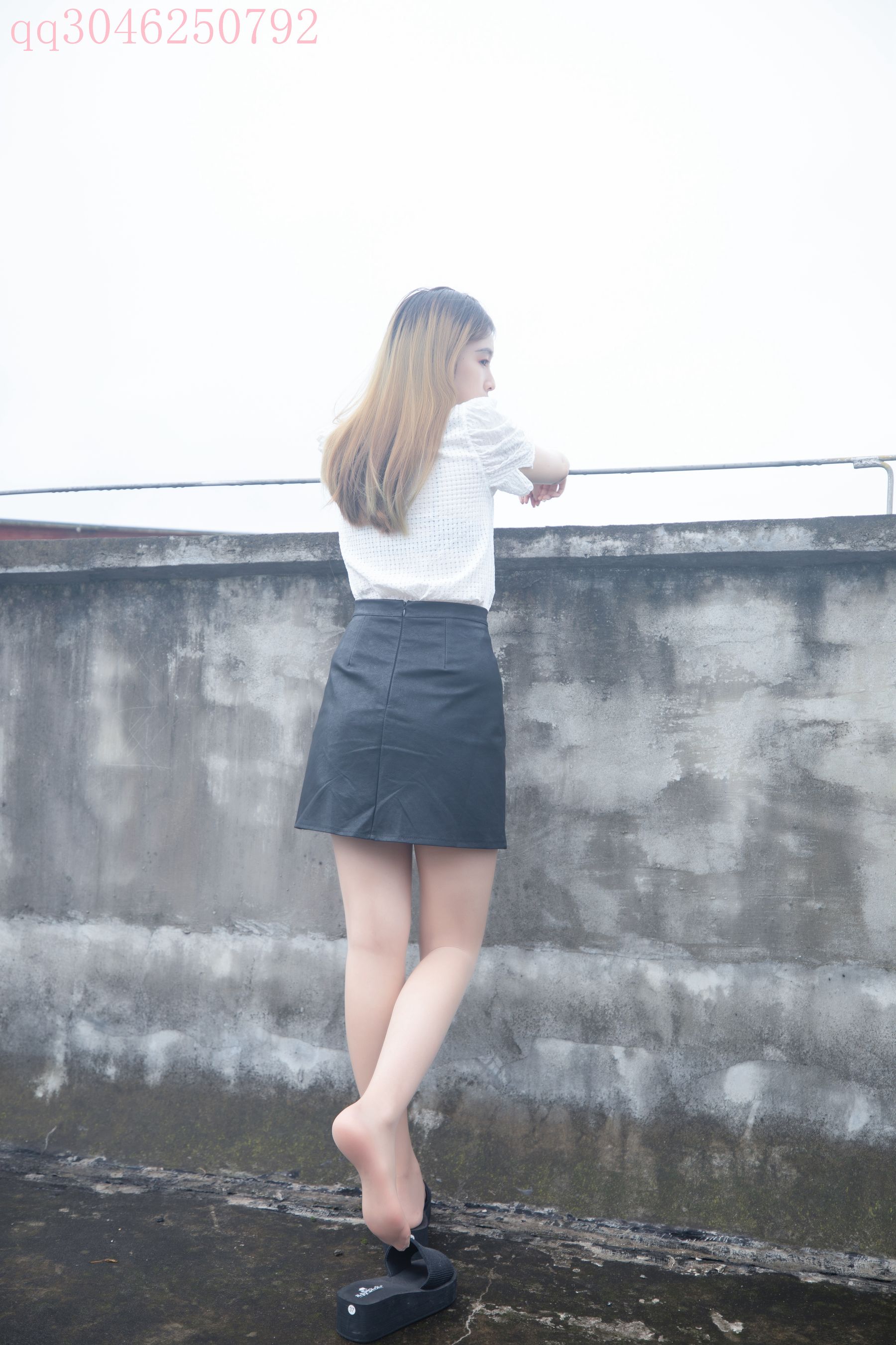 [梦丝女神MSLASS] 王晓瑞 天台肉丝