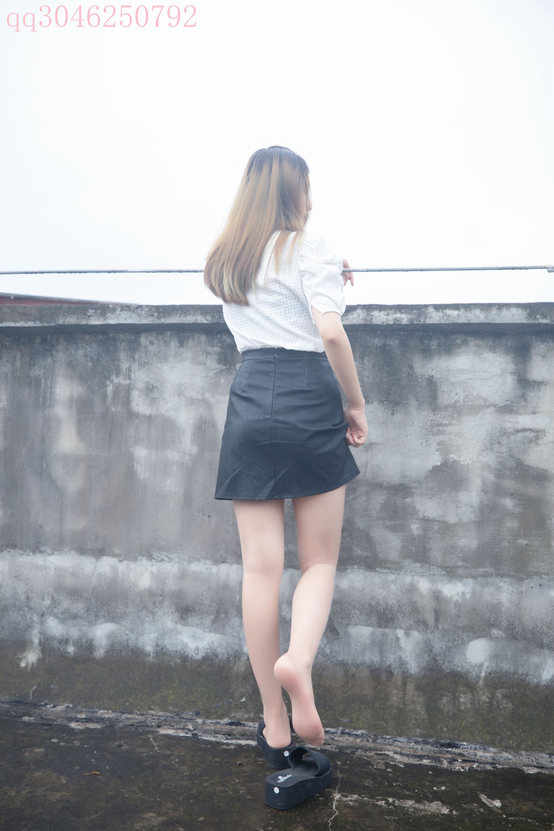 [梦丝女神MSLASS] 王晓瑞 天台肉丝