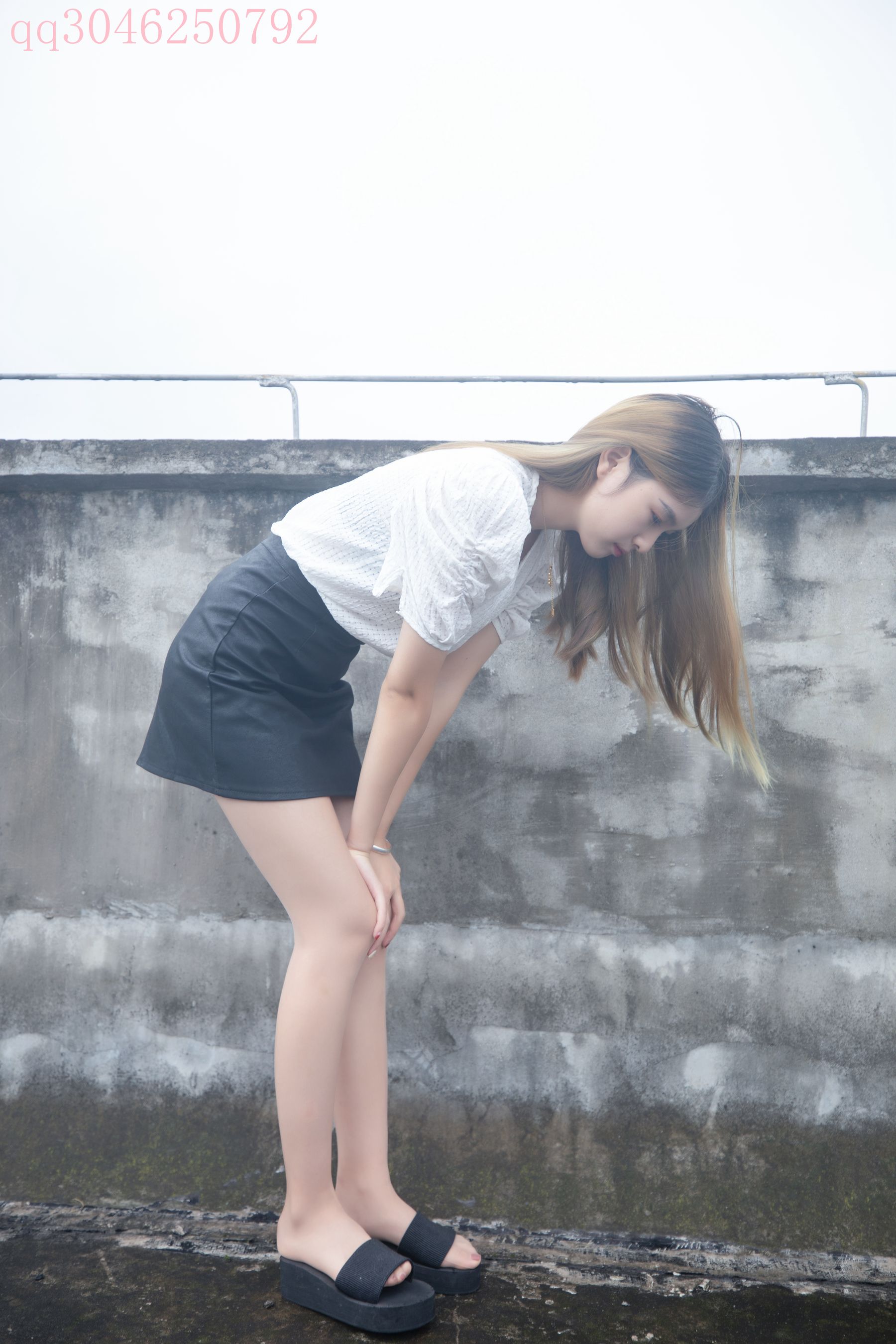 [梦丝女神MSLASS] 王晓瑞 天台肉丝