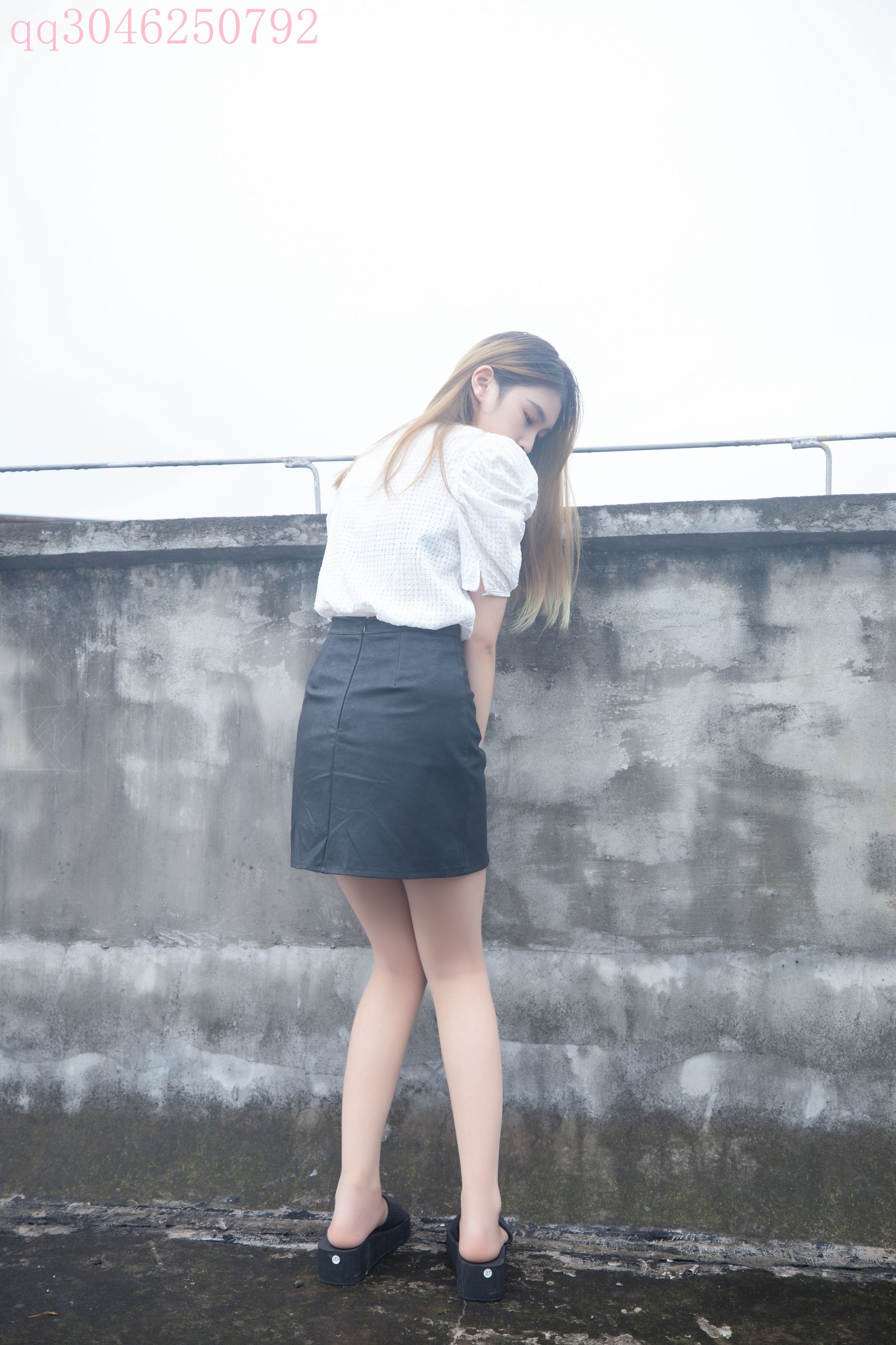 [梦丝女神MSLASS] 王晓瑞 天台肉丝