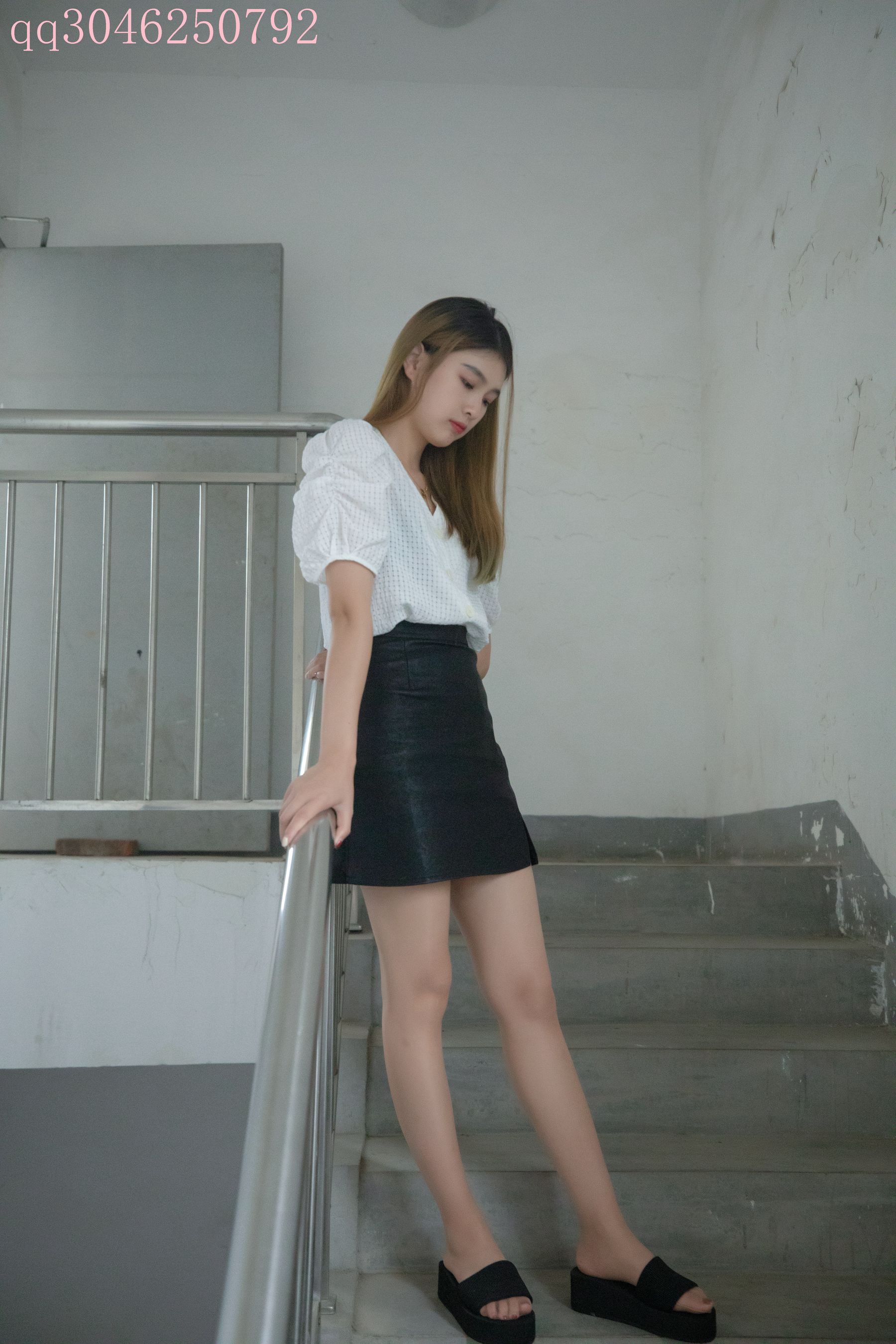 [梦丝女神MSLASS] 王晓瑞 天台肉丝
