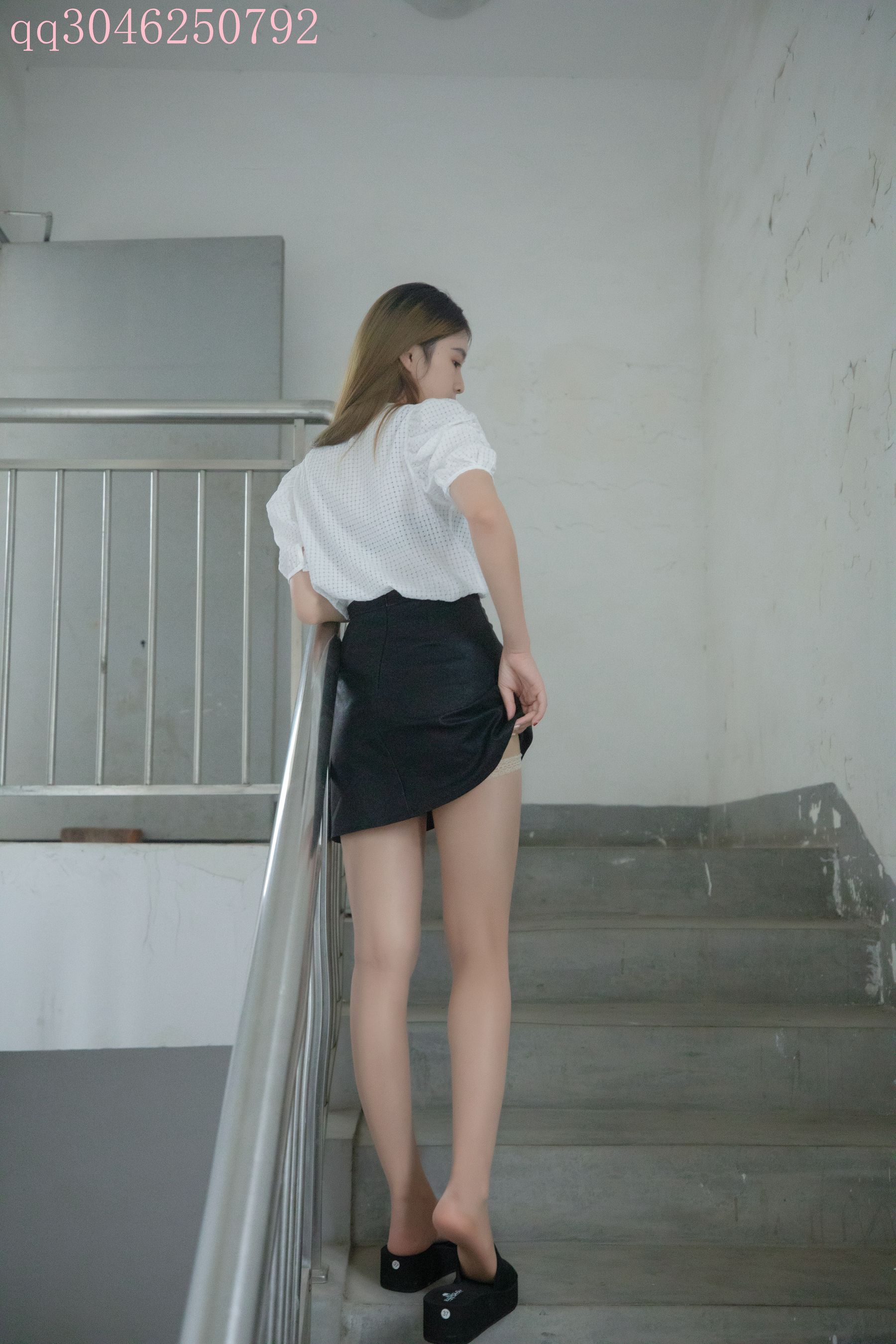 [梦丝女神MSLASS] 王晓瑞 天台肉丝
