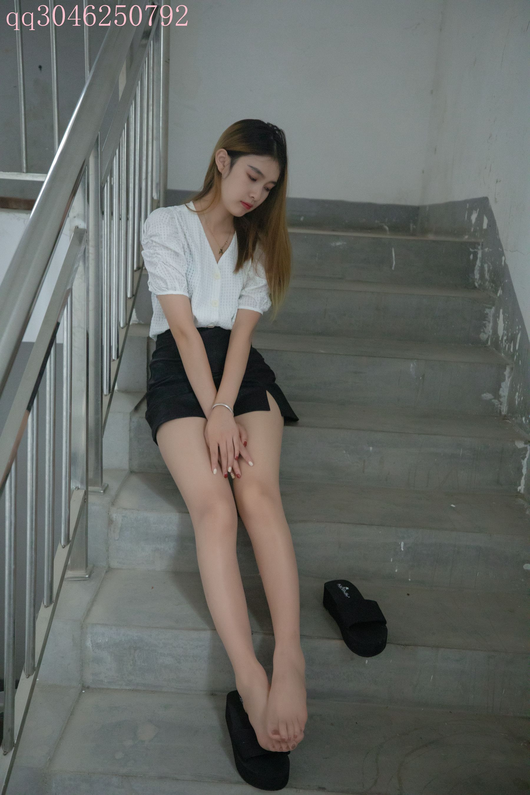 [梦丝女神MSLASS] 王晓瑞 天台肉丝