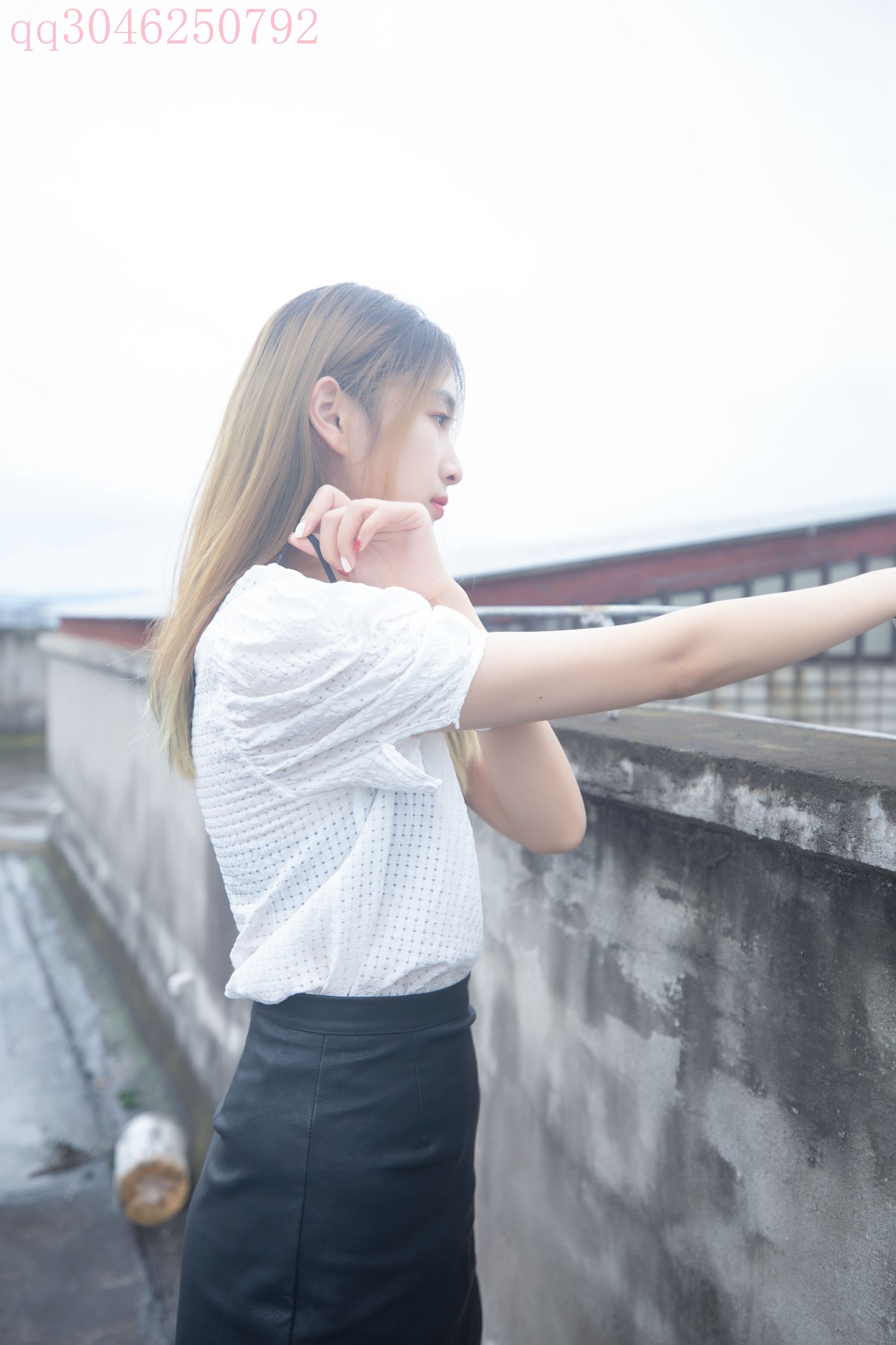 [梦丝女神MSLASS] 王晓瑞 天台肉丝