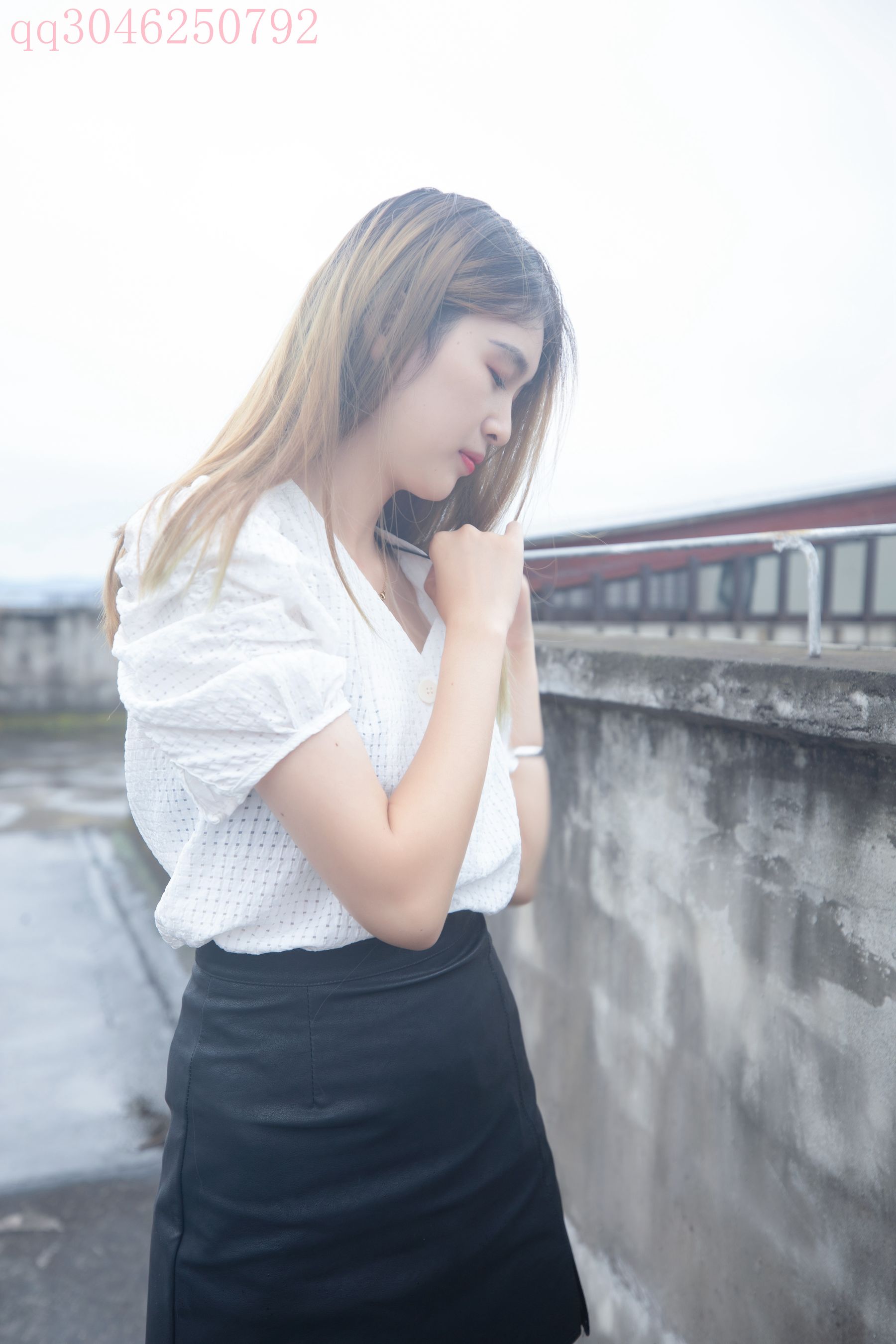 [梦丝女神MSLASS] 王晓瑞 天台肉丝