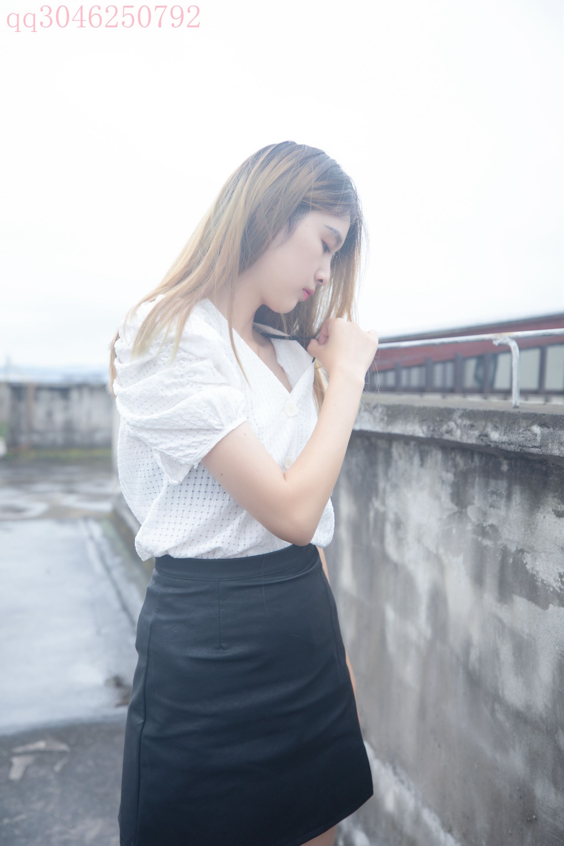 [梦丝女神MSLASS] 王晓瑞 天台肉丝