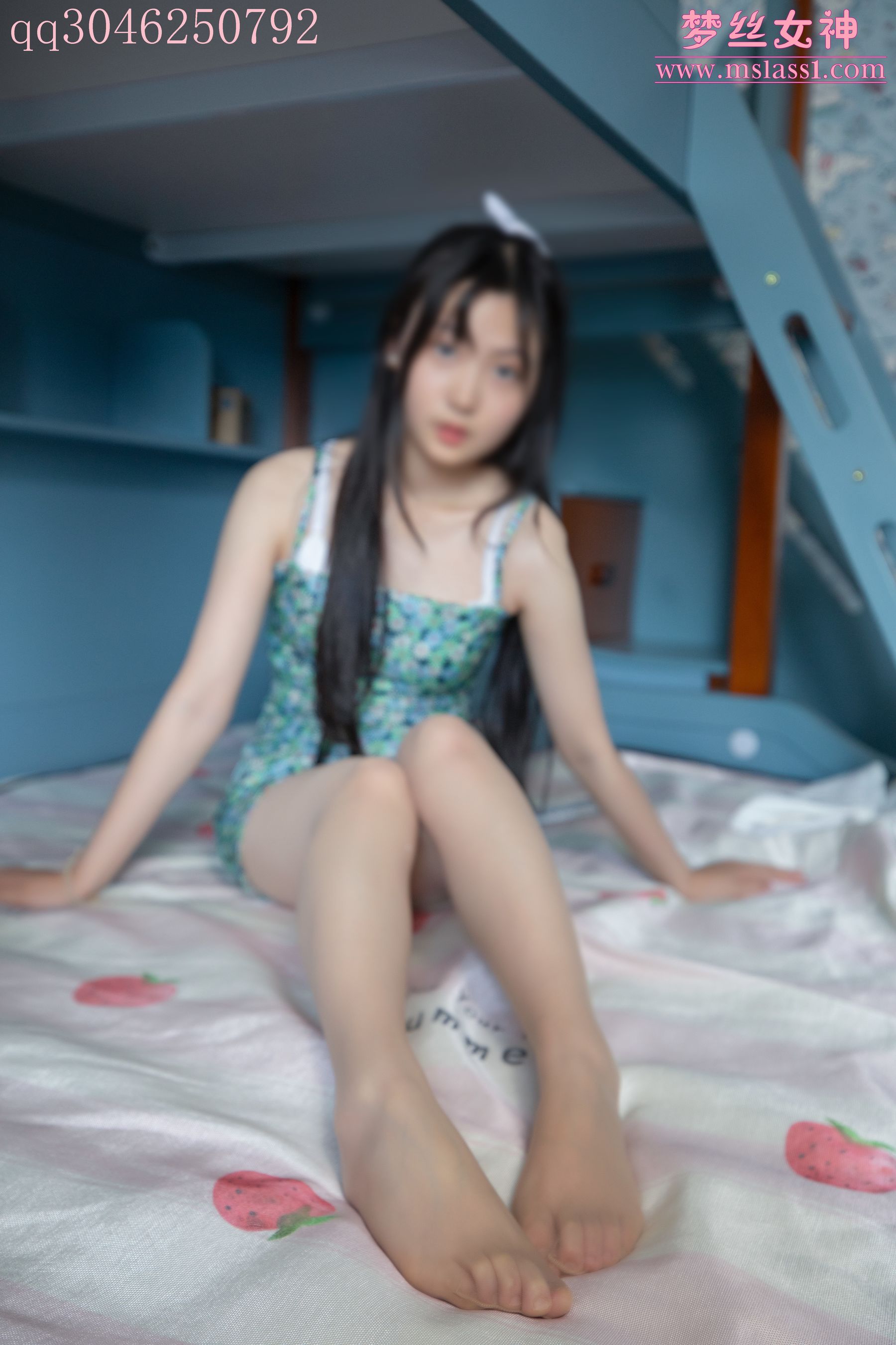 [梦丝女神MSLASS] 蓝菲菲 学妹闺房