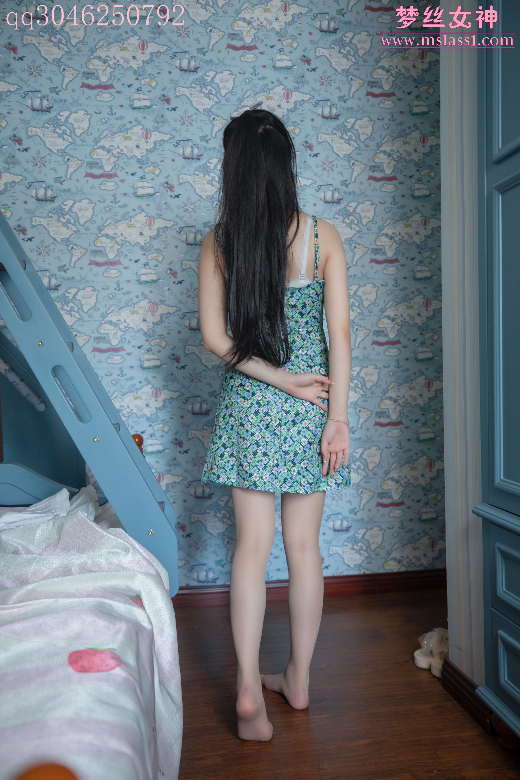 [梦丝女神MSLASS] 蓝菲菲 学妹闺房