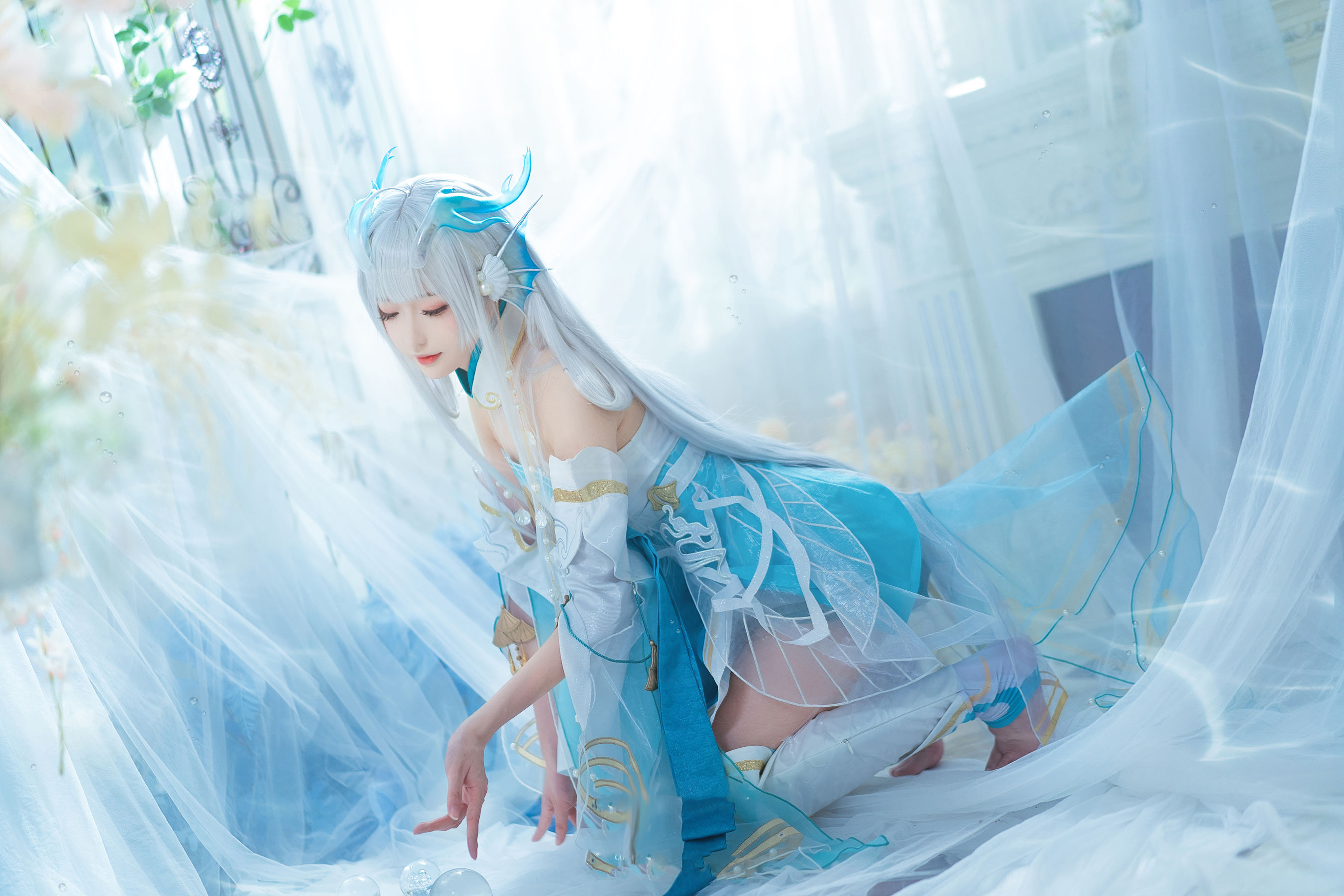 [福利COS] Coser小姐姐南宫 - 西施