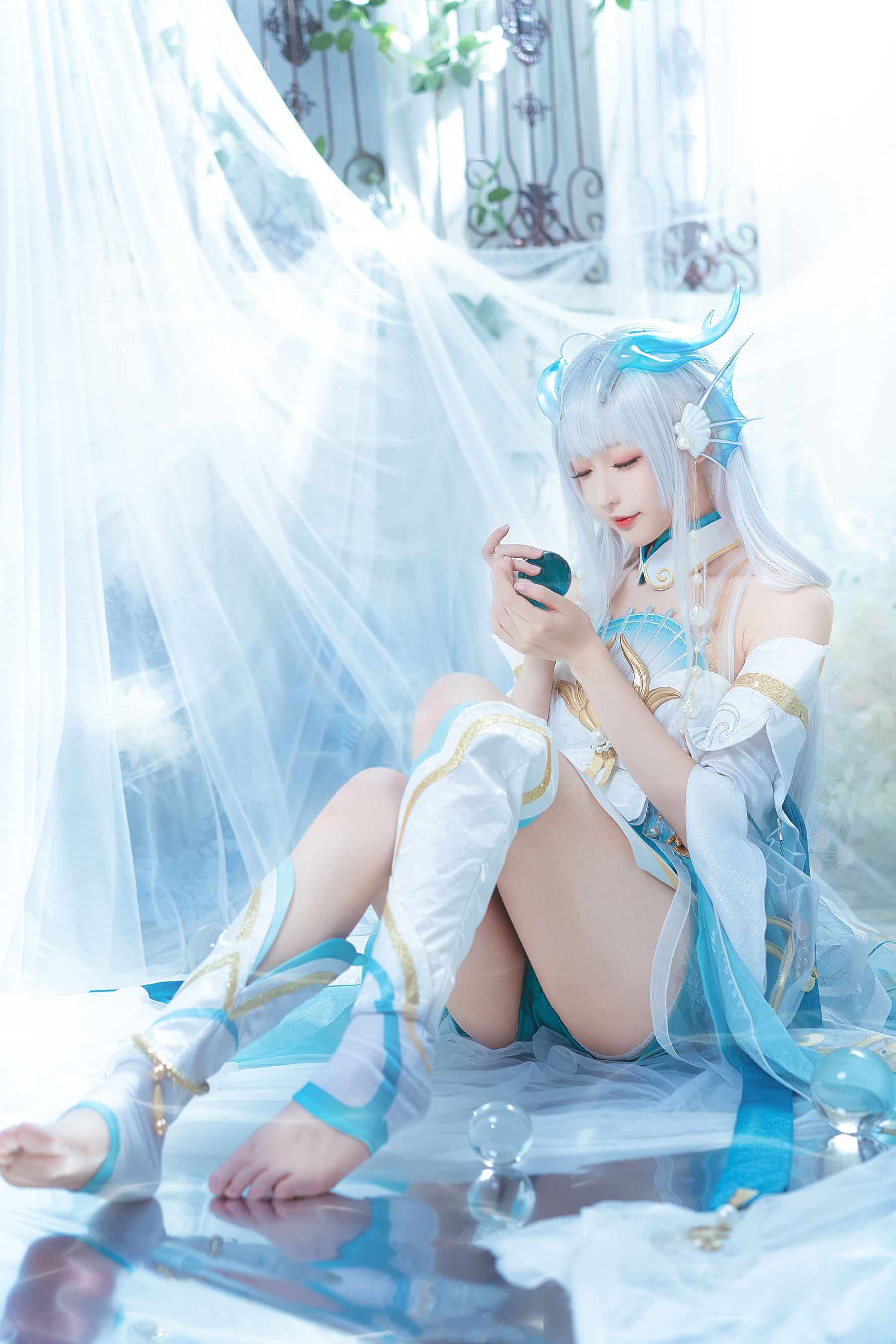 [福利COS] Coser小姐姐南宫 - 西施