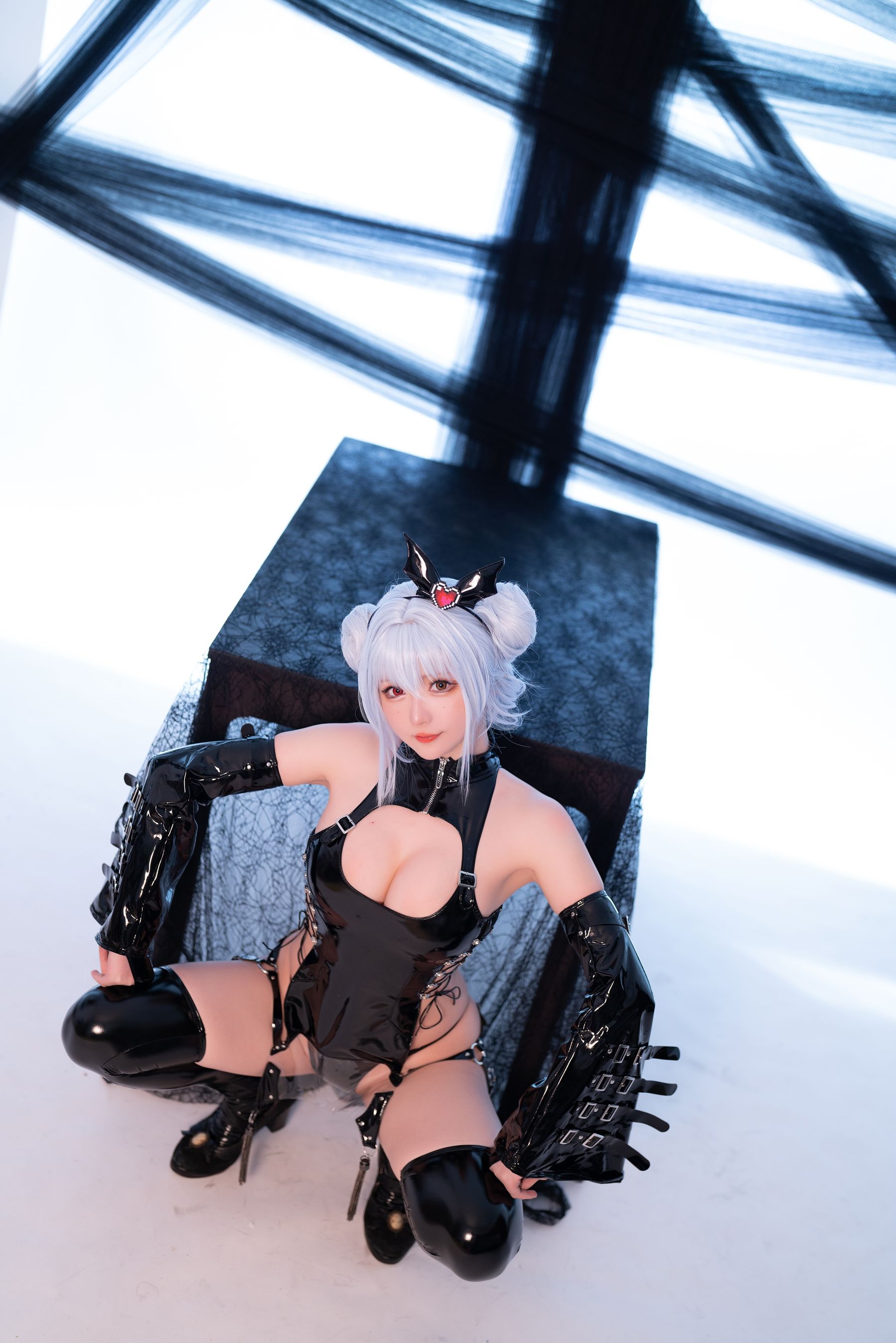 [福利COS] Coser小姐姐星之迟迟 - 水蓝小恶魔