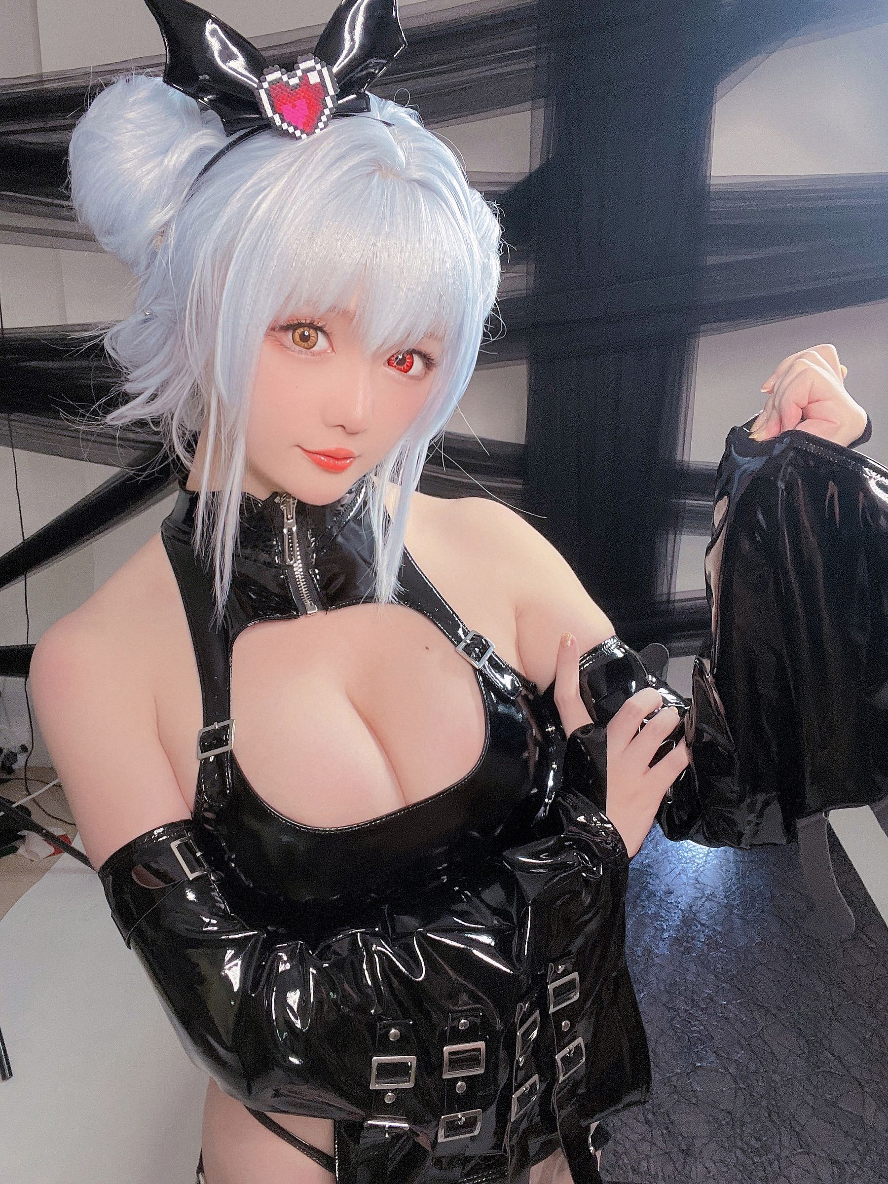 [福利COS] Coser小姐姐星之迟迟 - 水蓝小恶魔