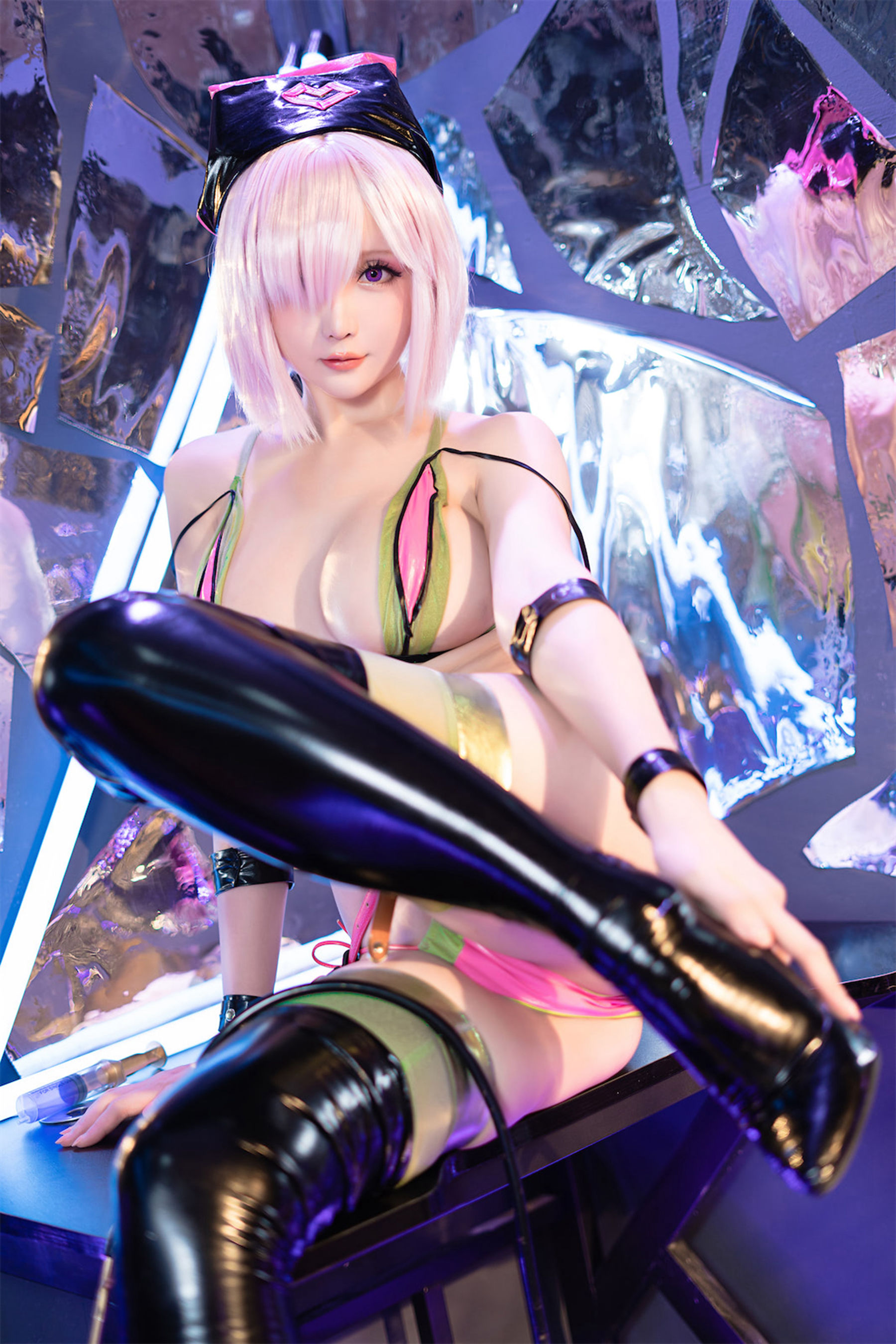 [福利COS] Coser小姐姐星之迟迟 - 玛修同人护士
