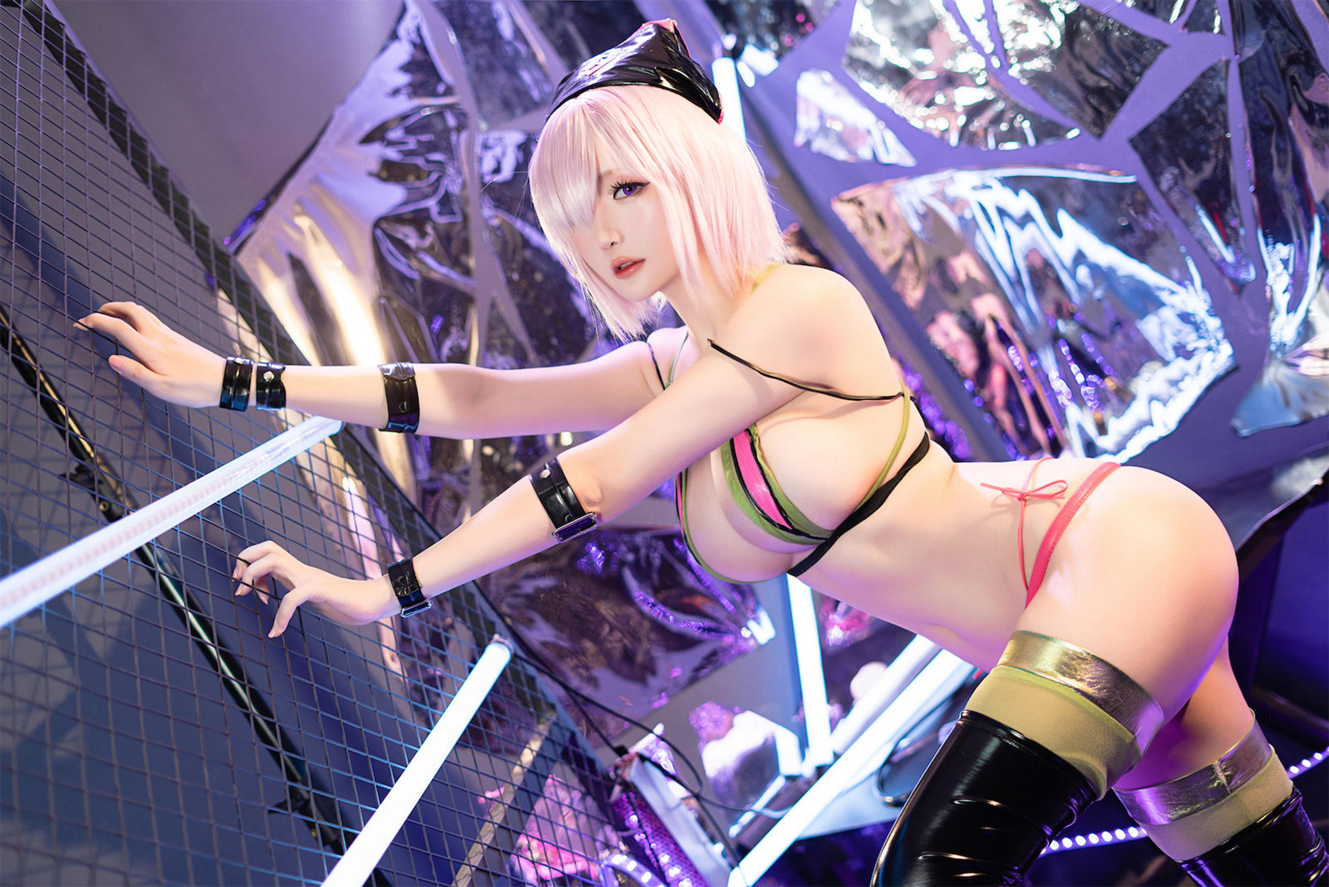 [福利COS] Coser小姐姐星之迟迟 - 玛修同人护士