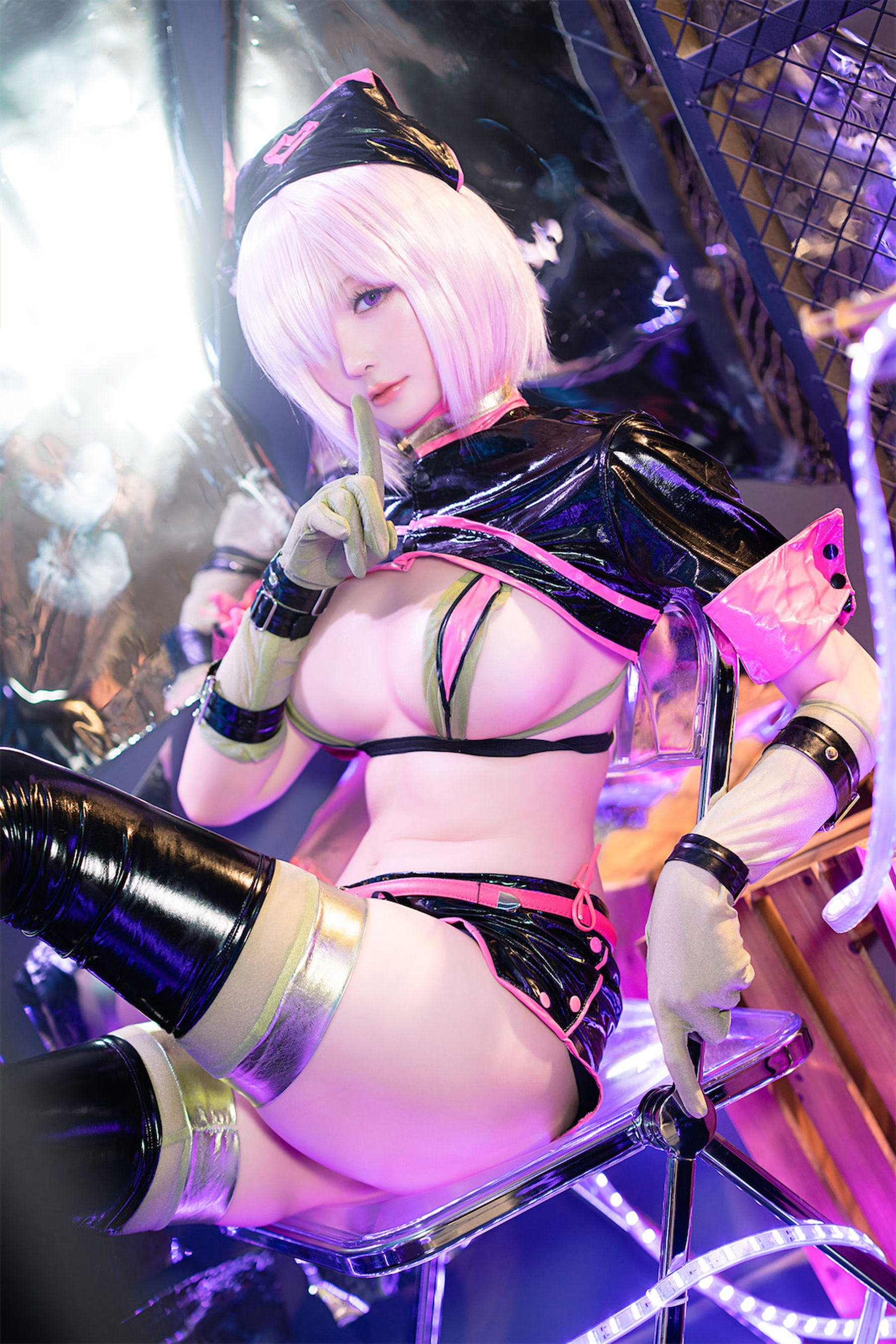 [福利COS] Coser小姐姐星之迟迟 - 玛修同人护士