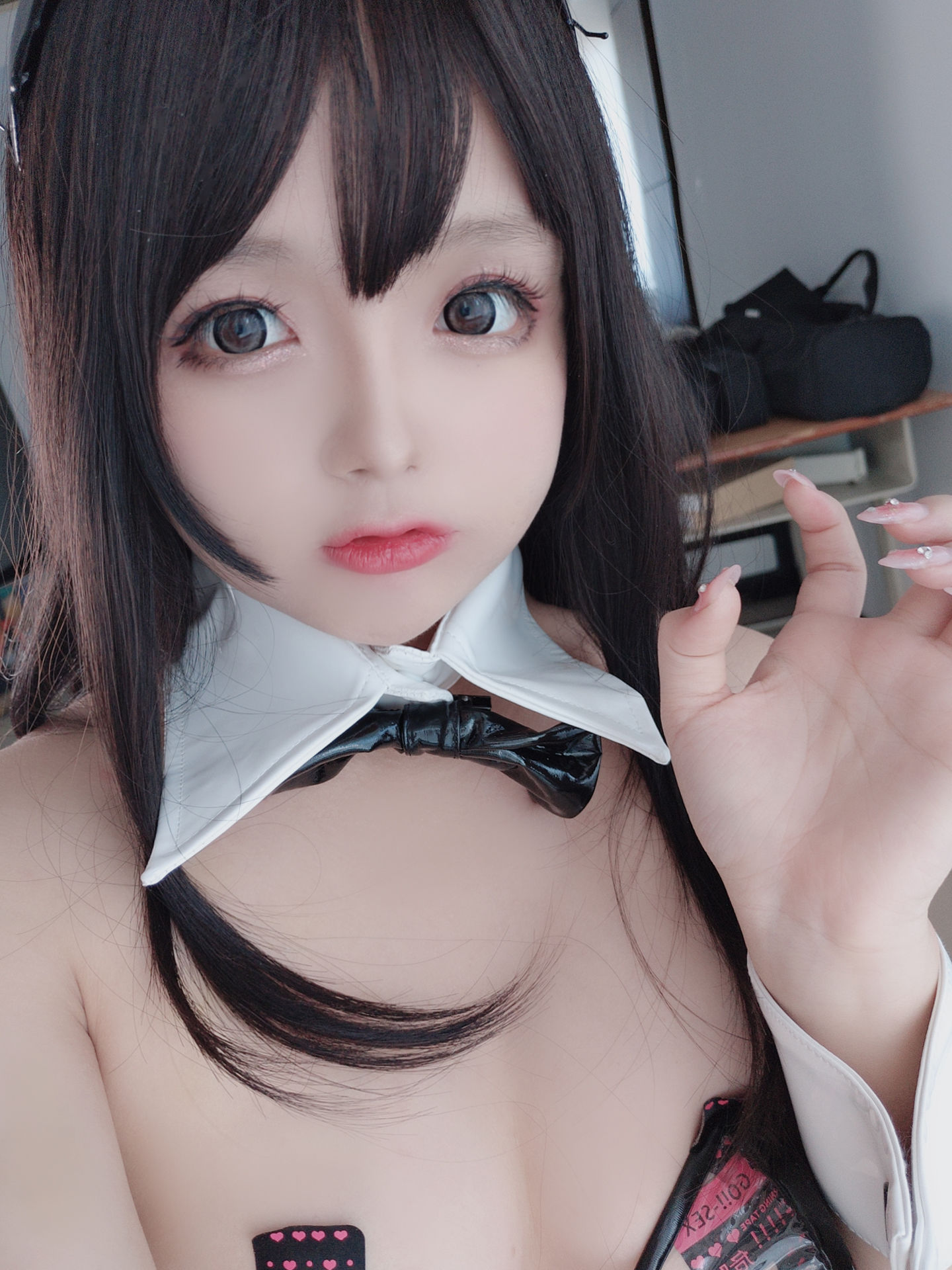 [福利COS] Cosplay日奈娇 - 透明兔女郎