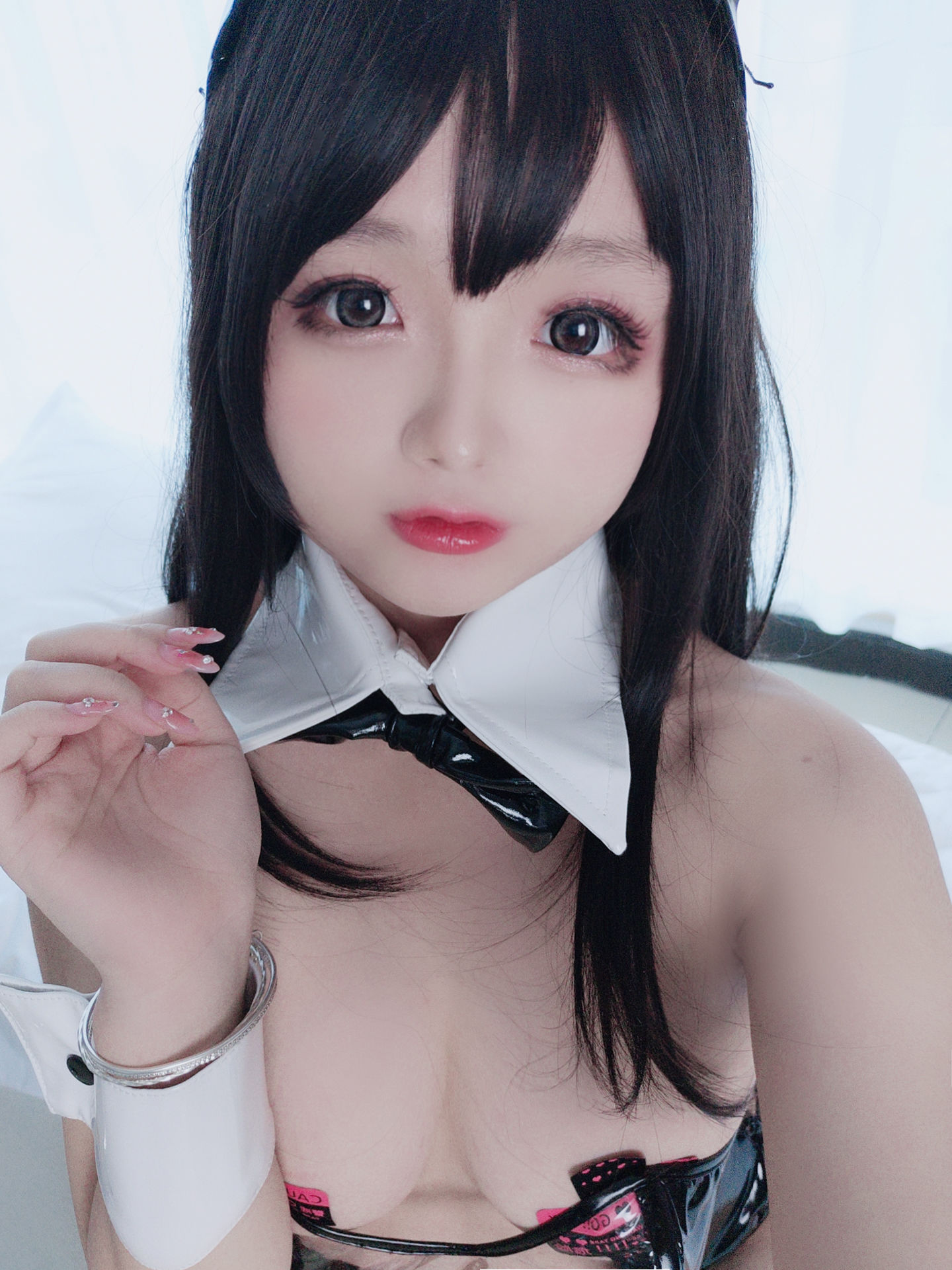 [福利COS] Cosplay日奈娇 - 透明兔女郎