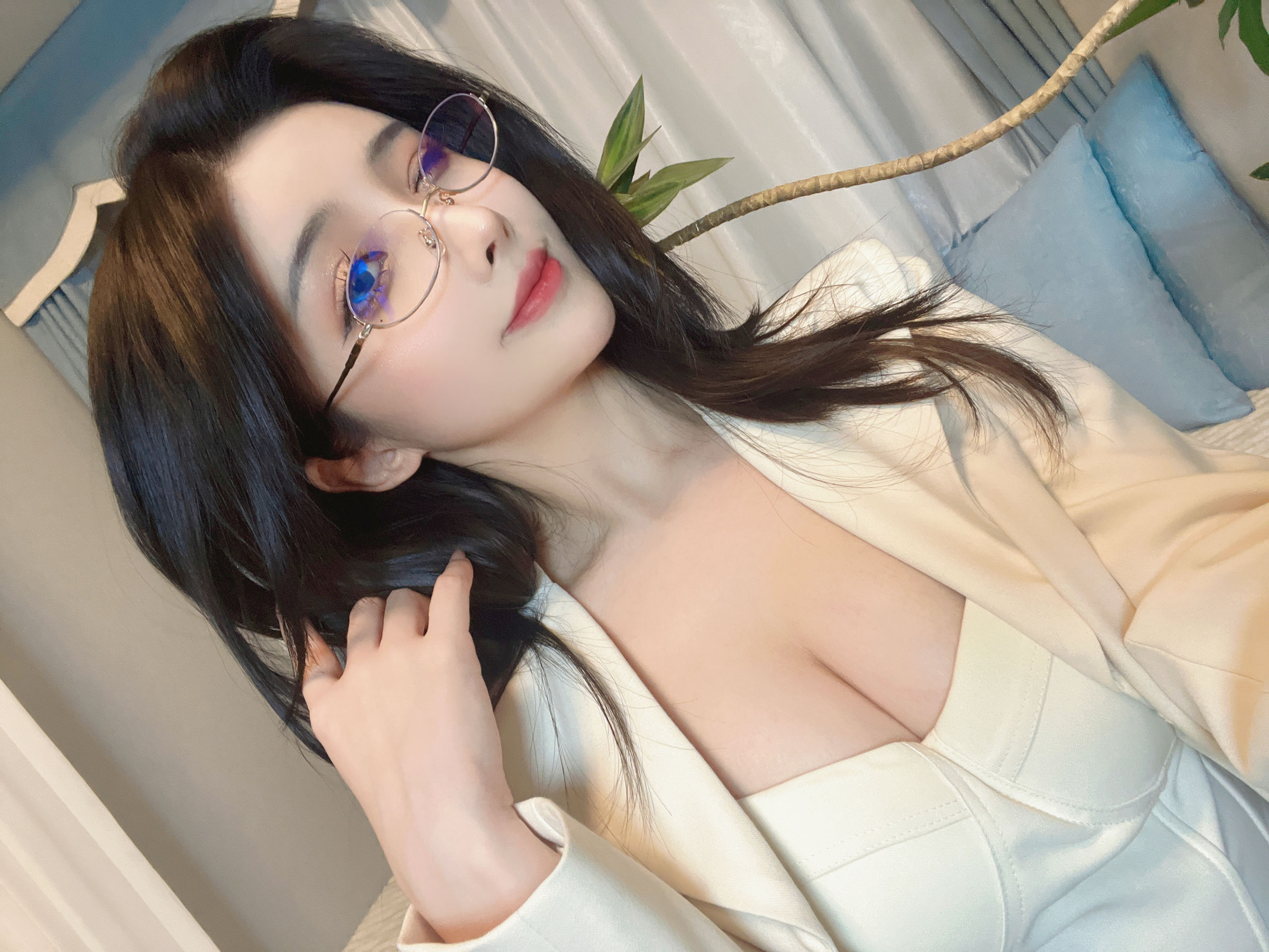 [福利COS] COS福利rioko凉凉子(肉扣热热子) - 和女上司的七夕