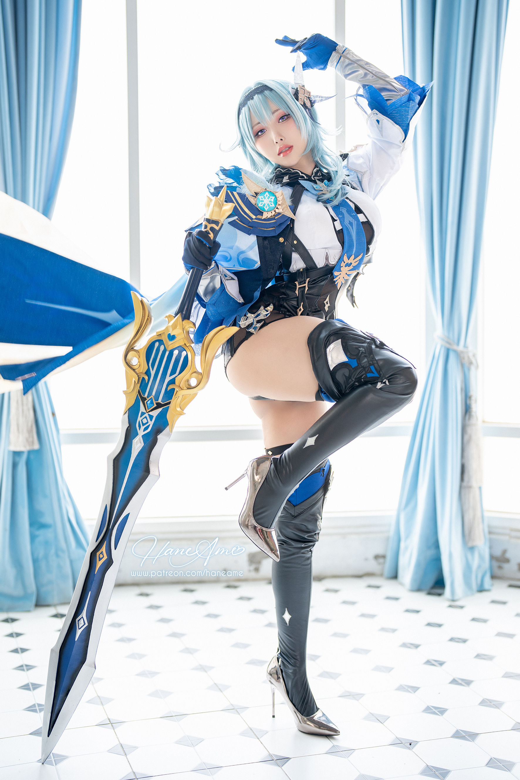 [福利COS] Hane Ame 雨波写真 - GenshinImpact EULA 優拉
