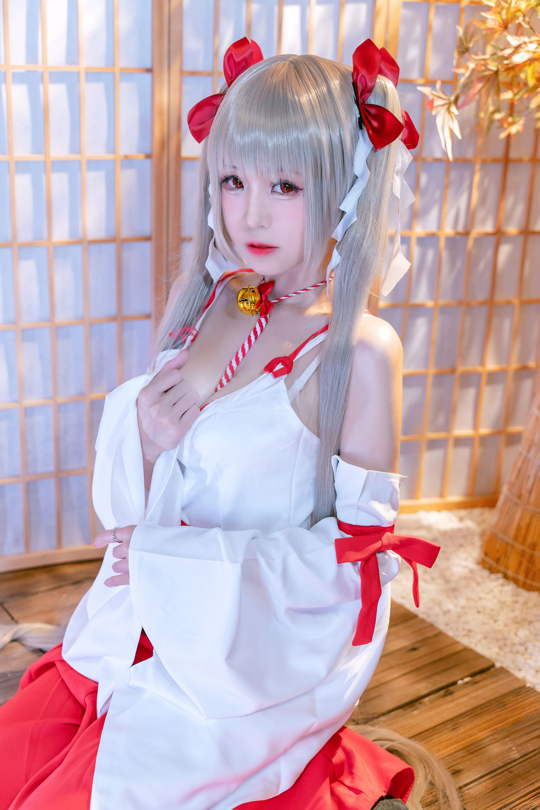 [福利COS] miko酱ww - 可畏巫女