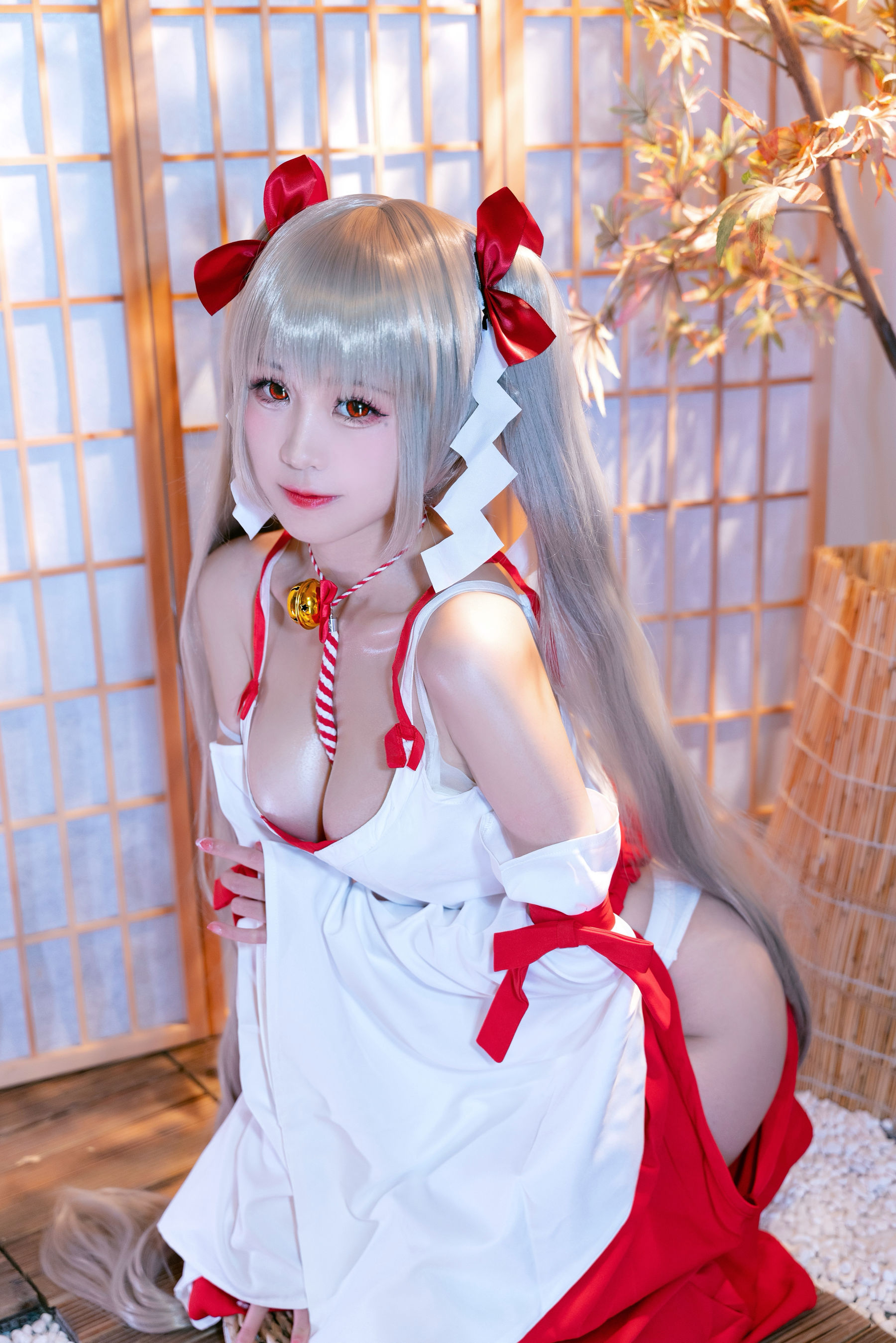 [福利COS] miko酱ww - 可畏巫女
