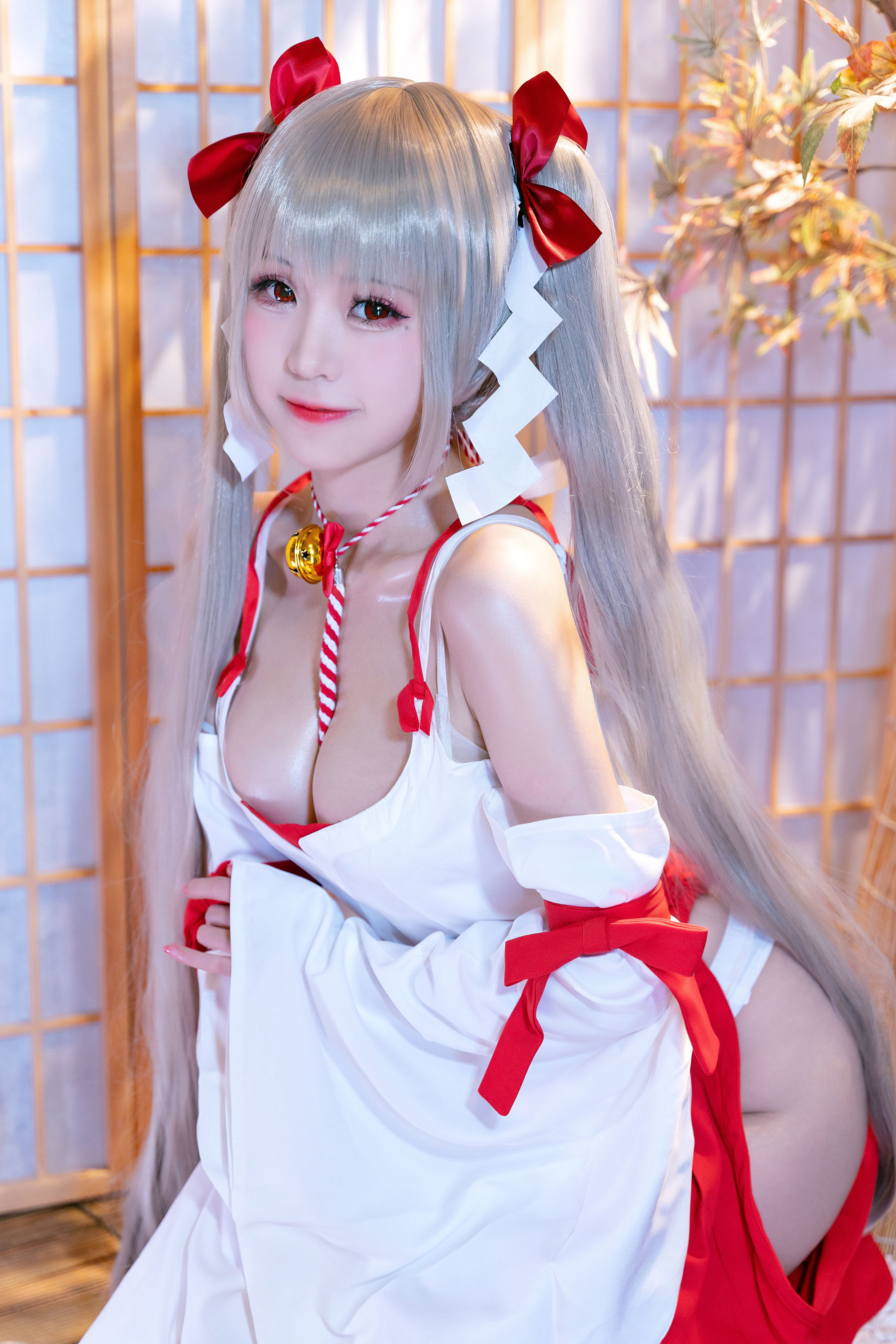 [福利COS] miko酱ww - 可畏巫女
