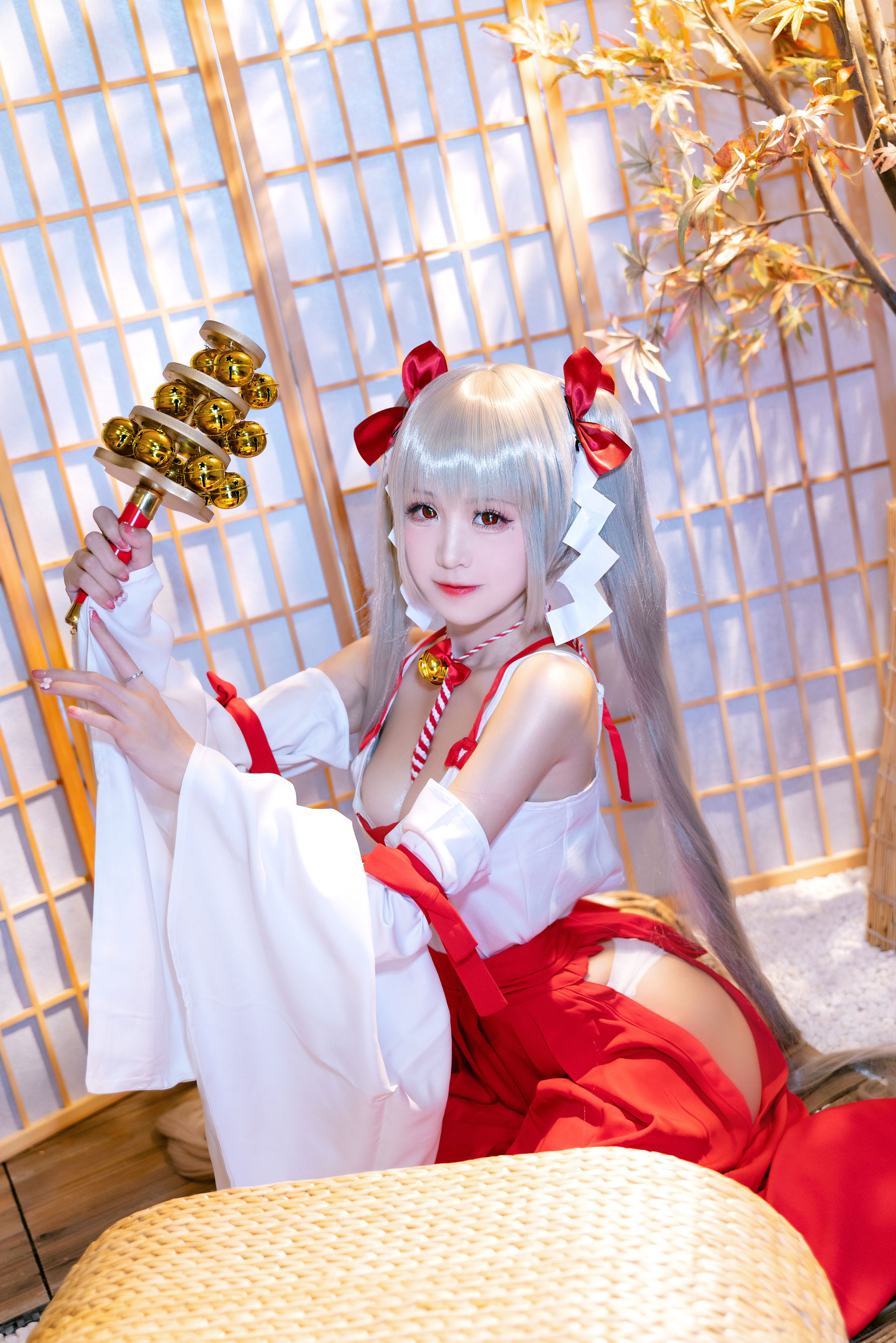 [福利COS] miko酱ww - 可畏巫女