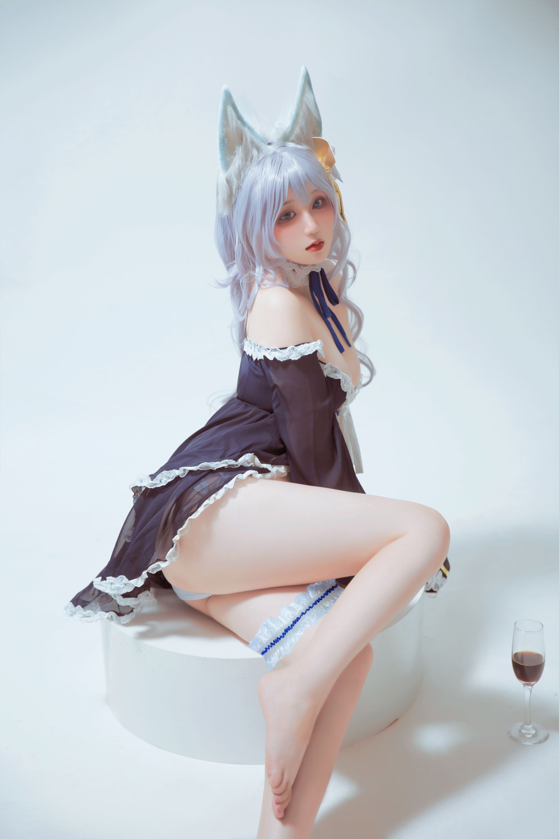 [福利COS] Ruby蘸酱美美 - 碧蓝航线 信浓睡衣