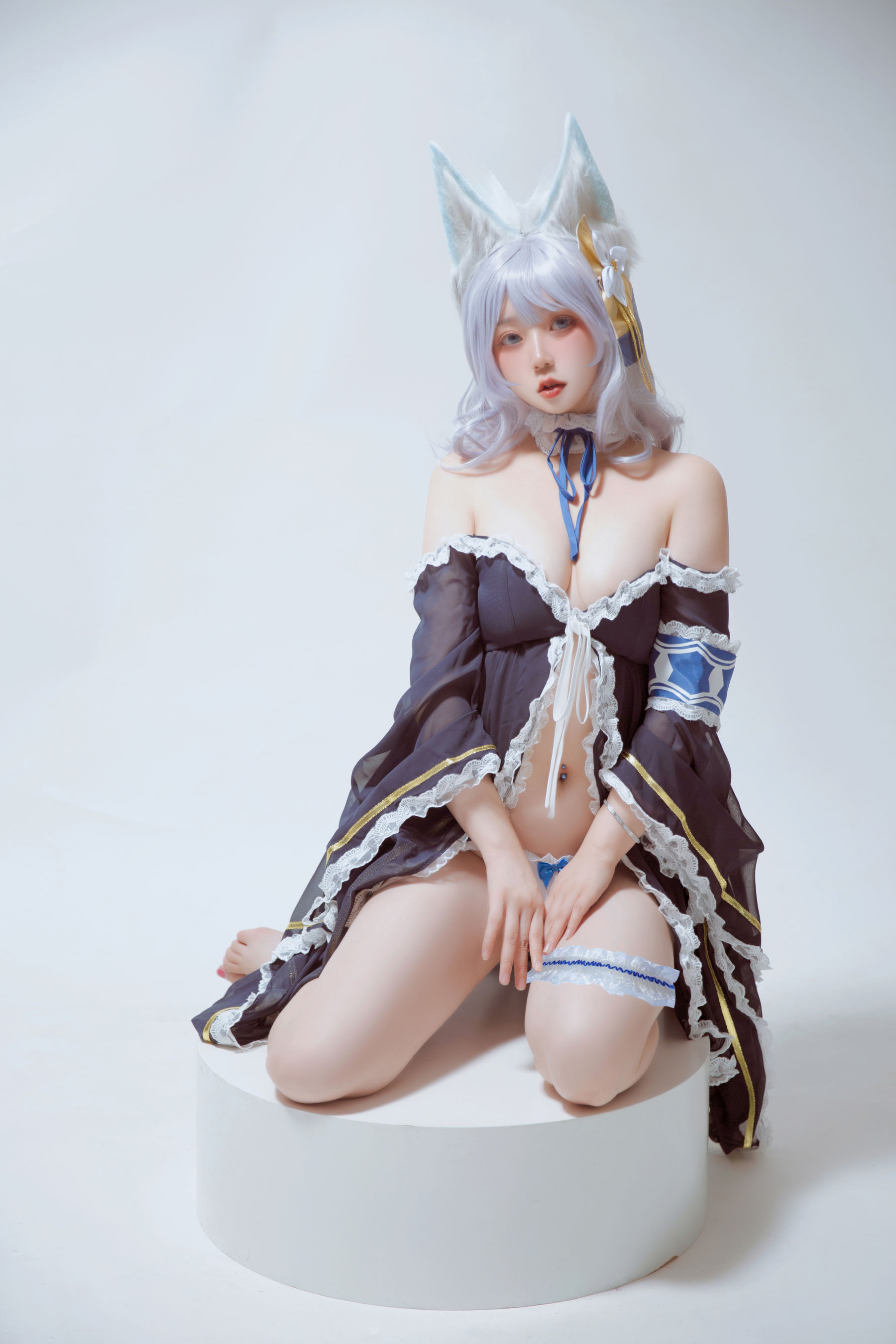 [福利COS] Ruby蘸酱美美 - 碧蓝航线 信浓睡衣