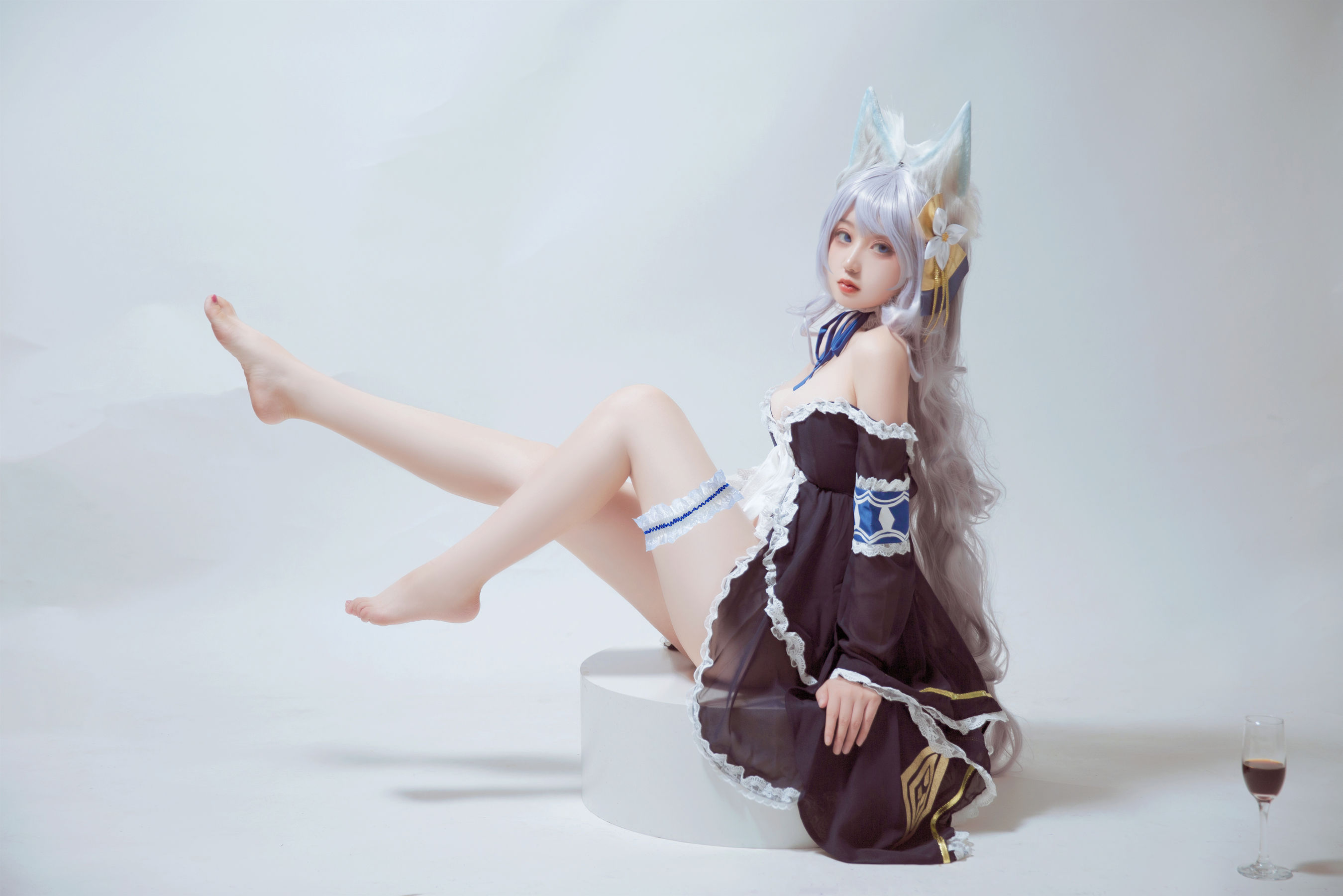 [福利COS] Ruby蘸酱美美 - 碧蓝航线 信浓睡衣