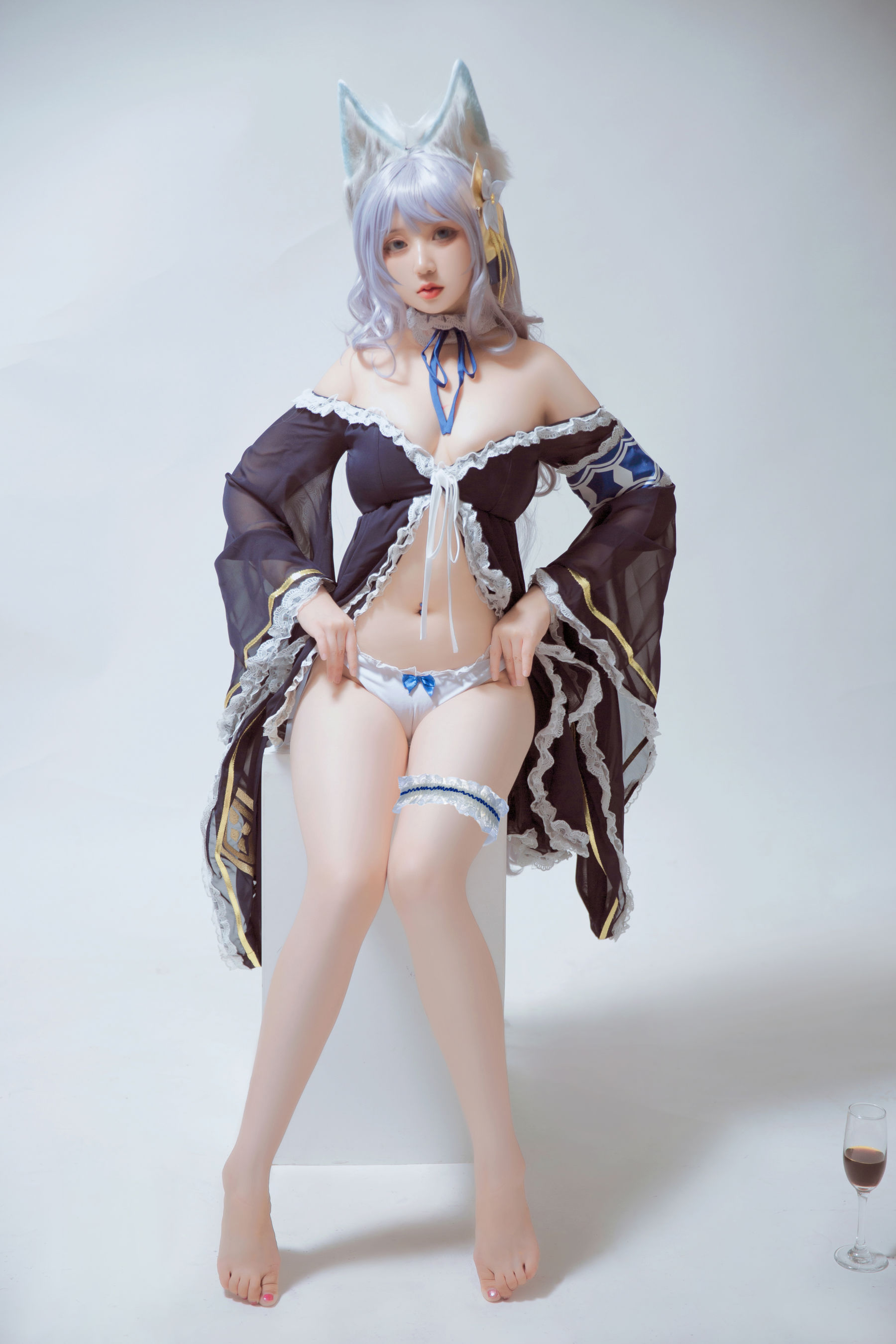 [福利COS] Ruby蘸酱美美 - 碧蓝航线 信浓睡衣