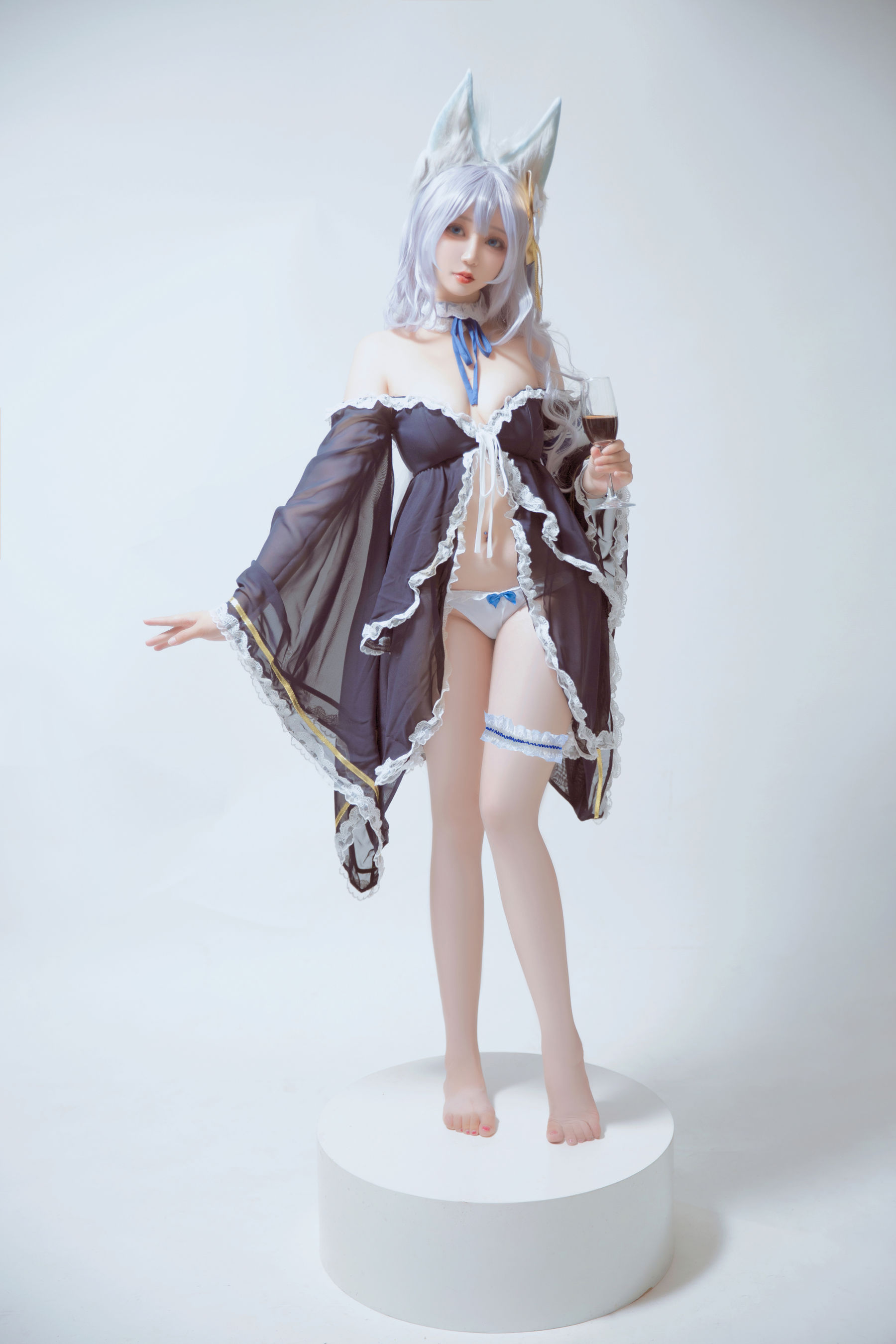 [福利COS] Ruby蘸酱美美 - 碧蓝航线 信浓睡衣