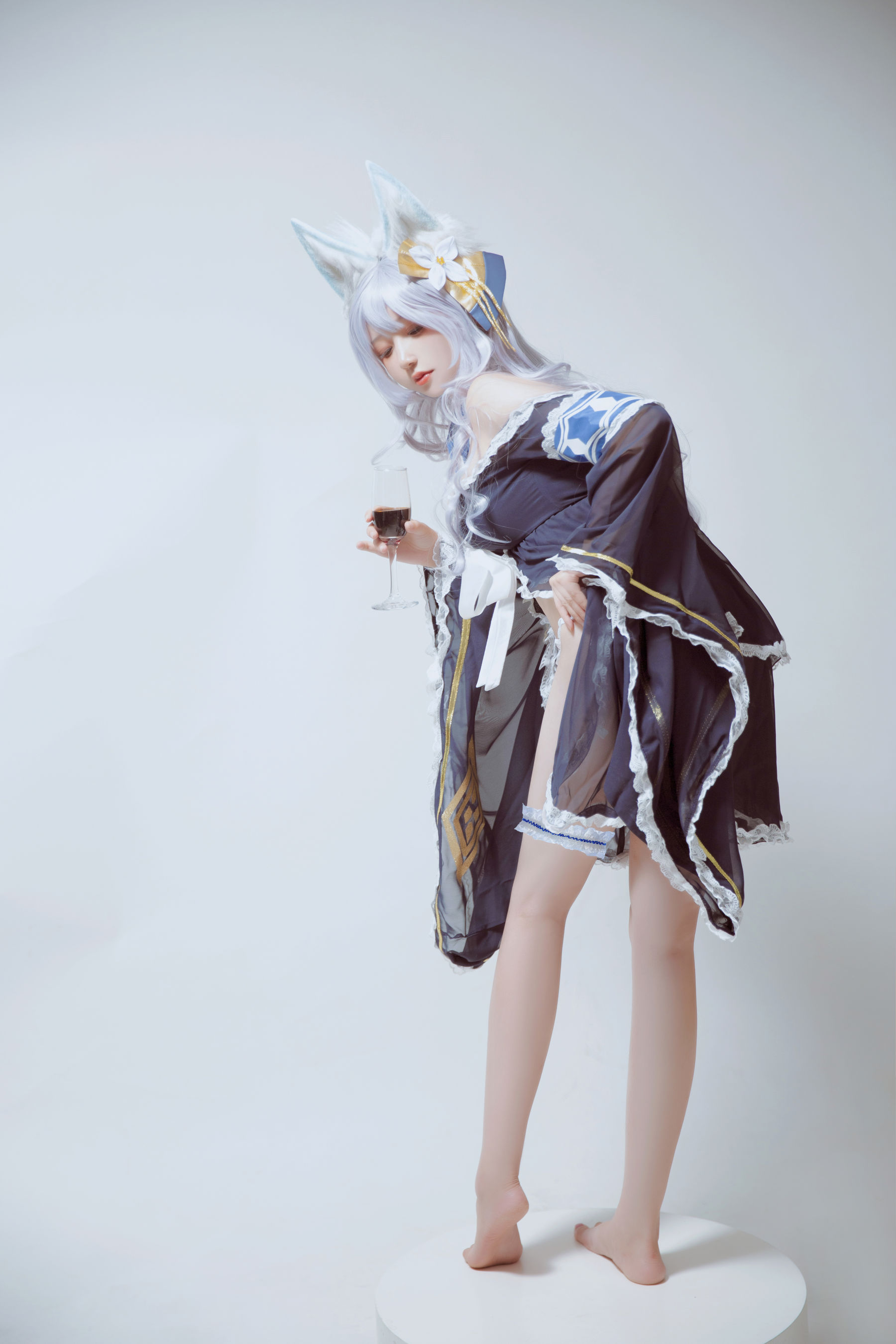 [福利COS] Ruby蘸酱美美 - 碧蓝航线 信浓睡衣