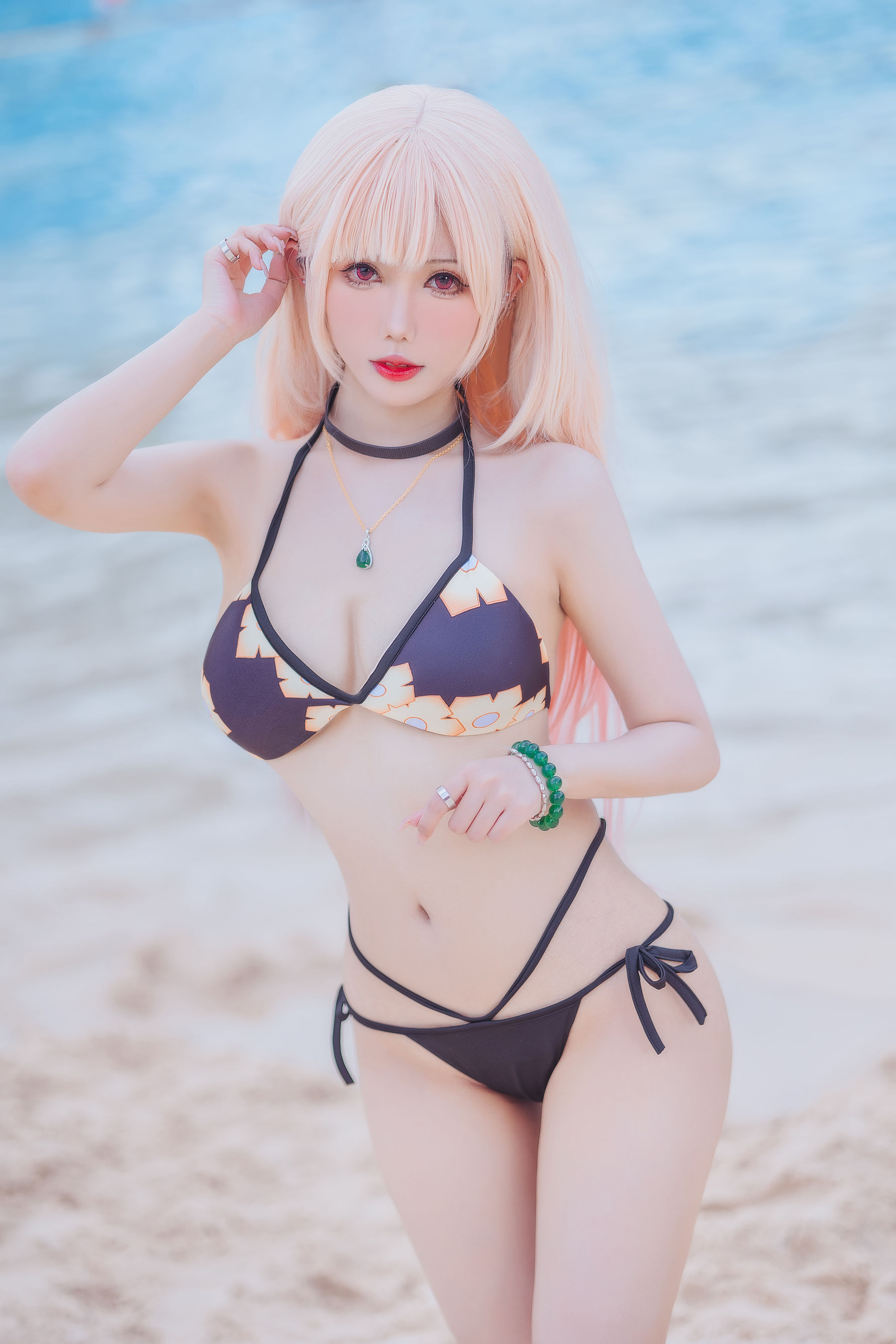 [福利COS] 仙女月 - 喜多川泳装