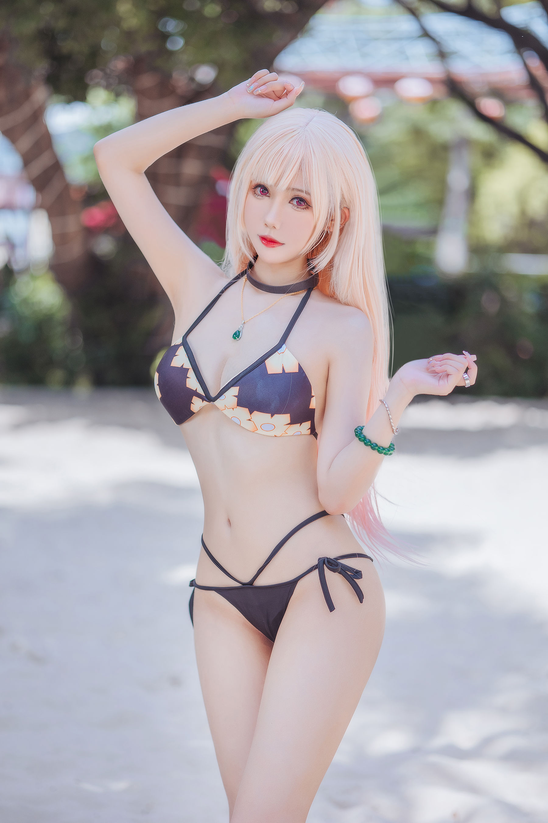 [福利COS] 仙女月 - 喜多川泳装
